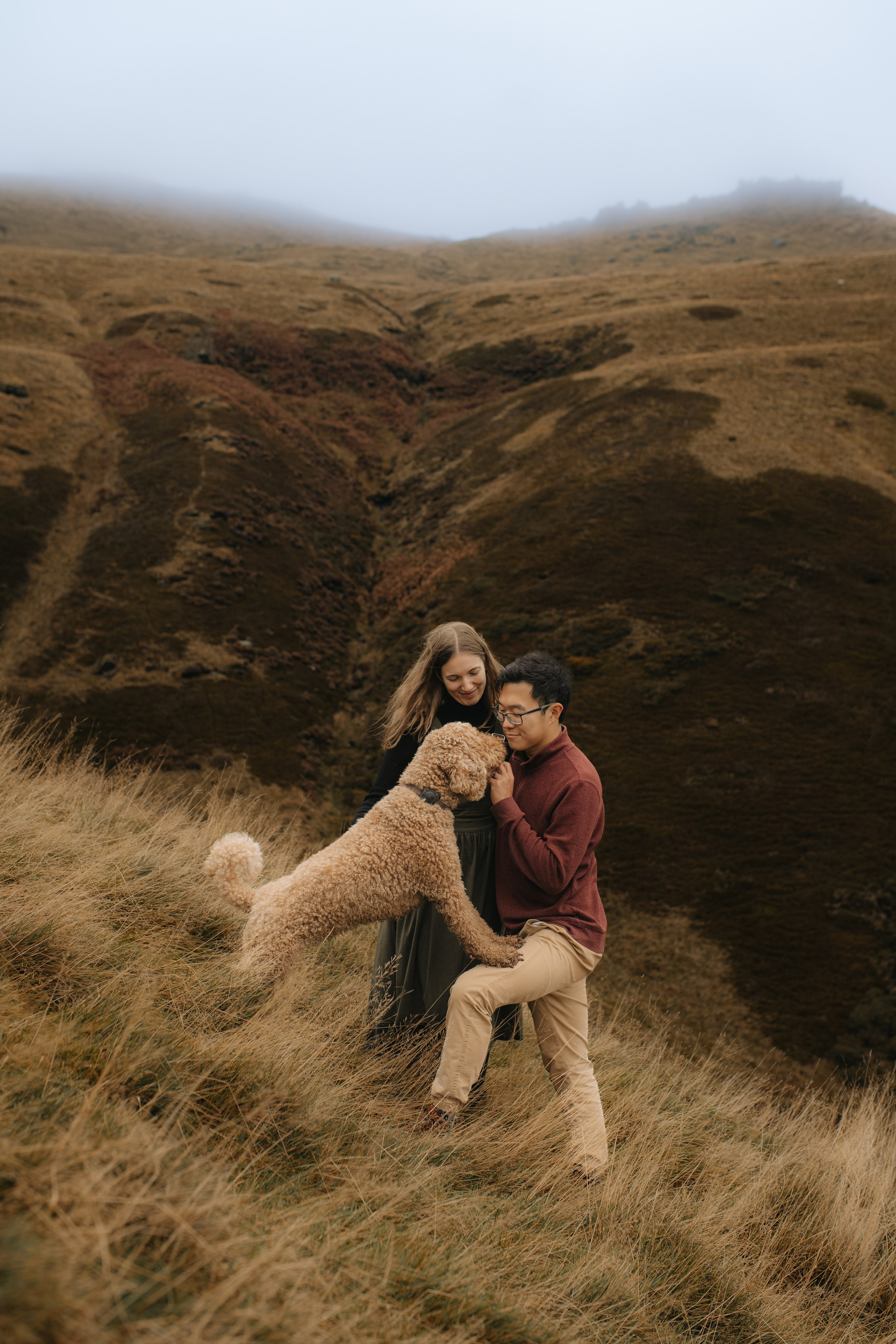 L & C in Peak District. Tania Gandrabur, photographer in West Midlands, England