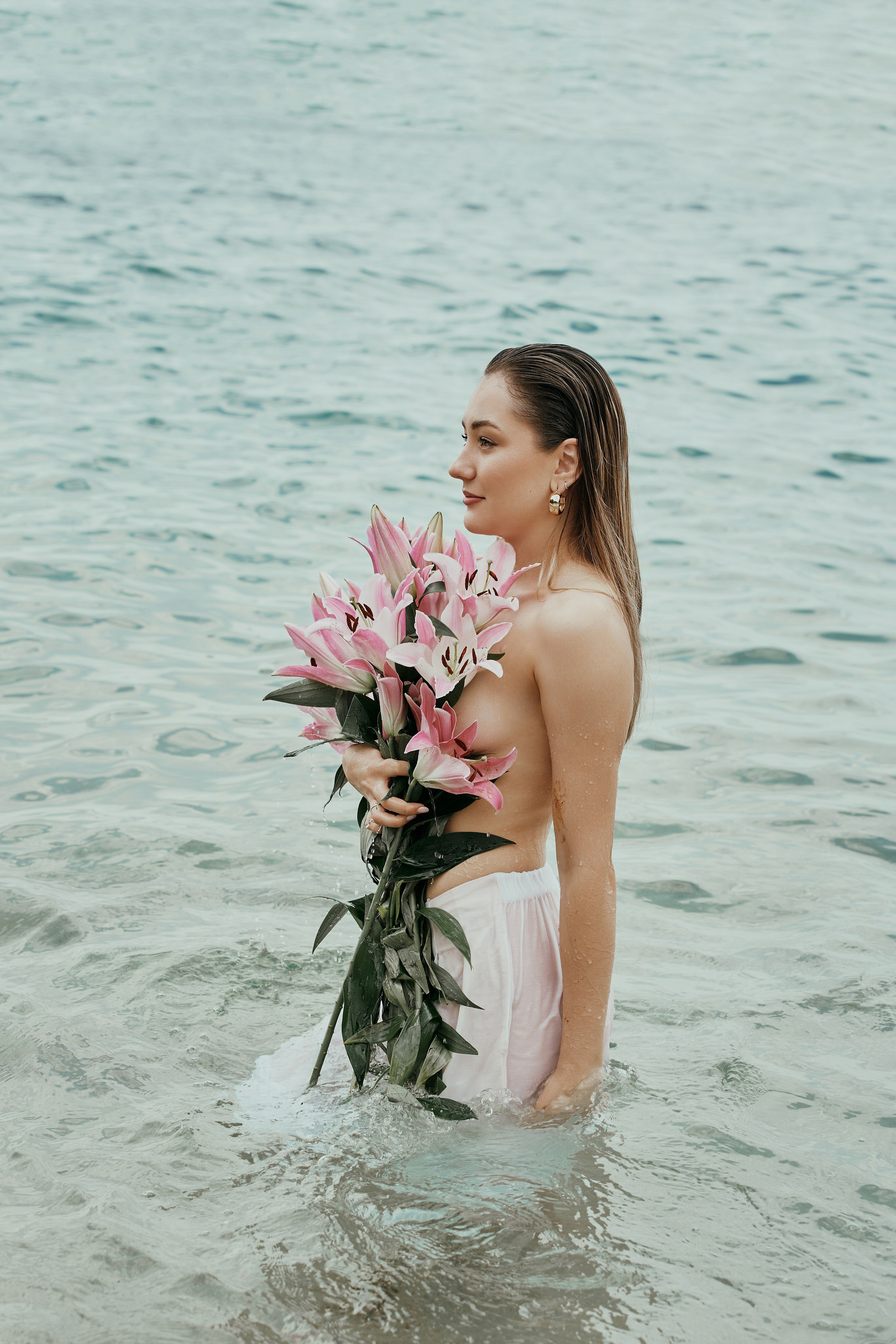 Пляж. Кристина. Фотограф в Барселоне Жанна Захарченко