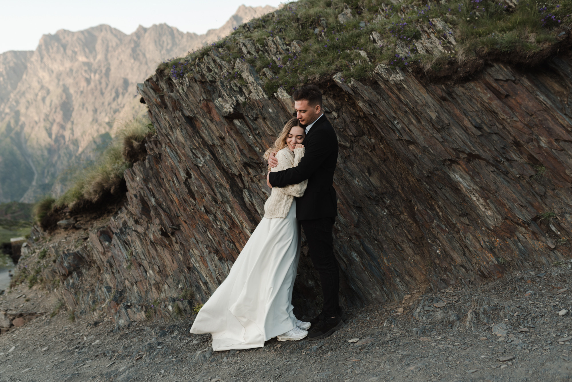 Vadim and Anna, Kazbegi. Wedding photographer in Georgia, Tbilisi Arina Krasnikova