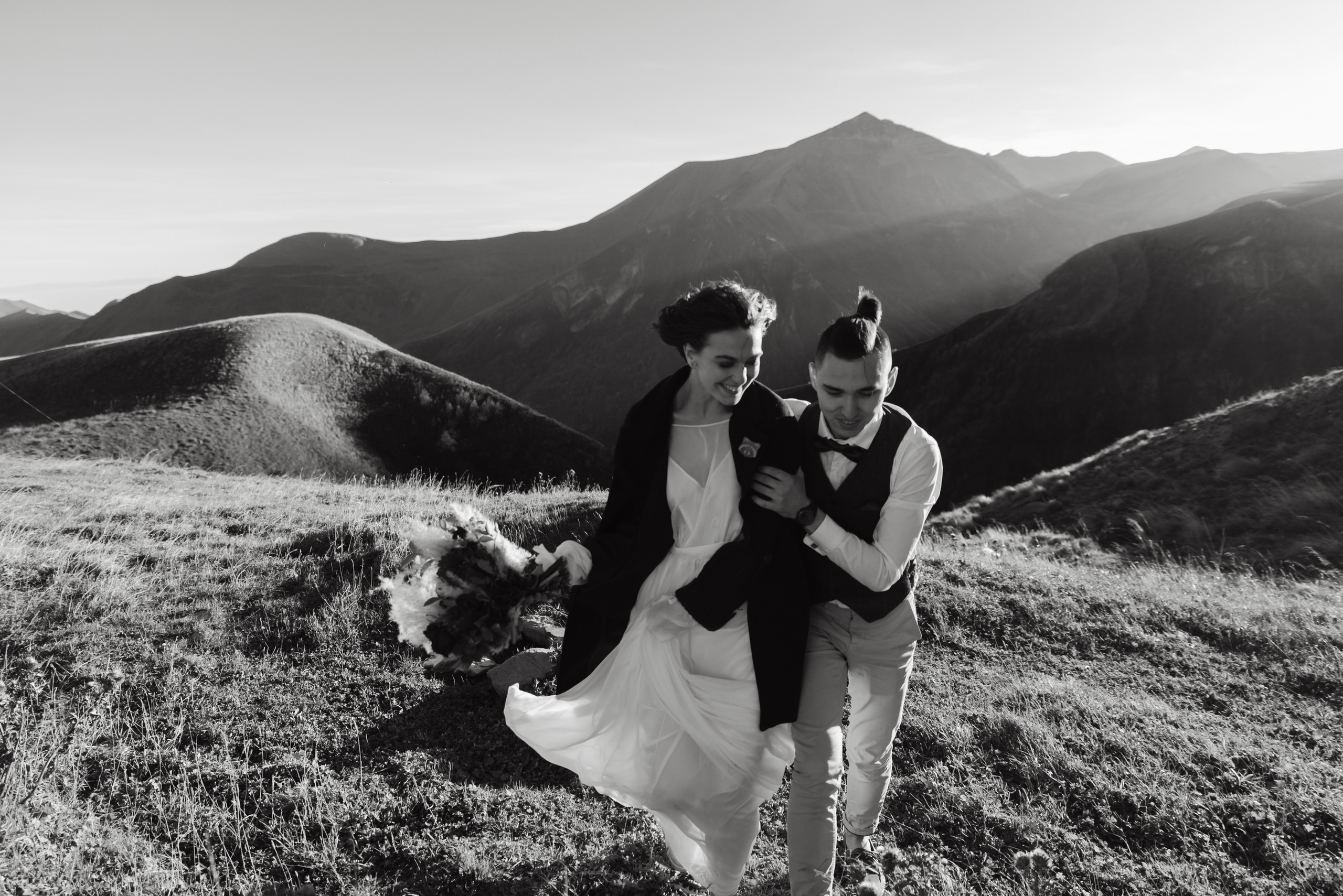 Wedding in Gudauri. Wedding photographer in Georgia, Tbilisi Arina Krasnikova