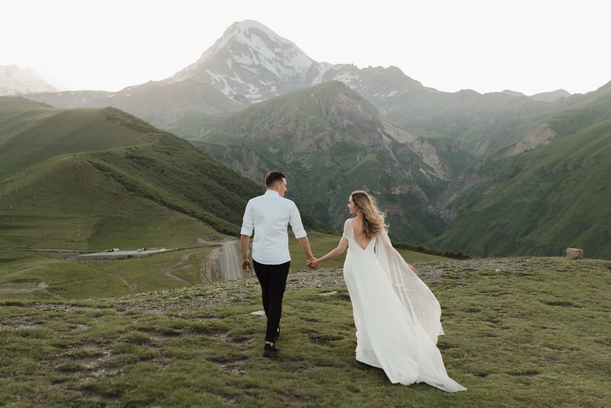 Vadim and Anna, Kazbegi. Wedding photographer in Georgia, Tbilisi Arina Krasnikova