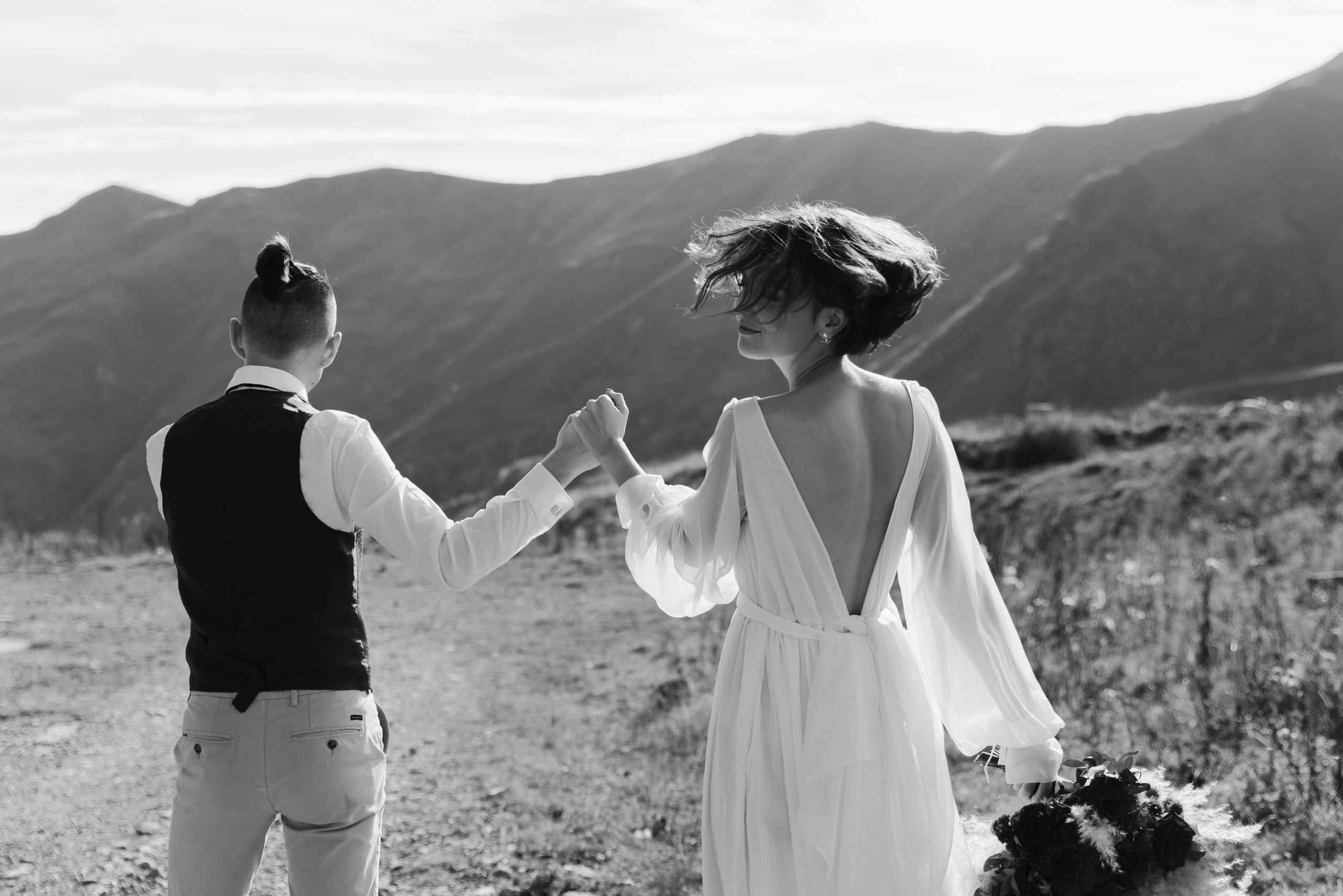 Wedding in Gudauri. Wedding photographer in Georgia, Tbilisi Arina Krasnikova