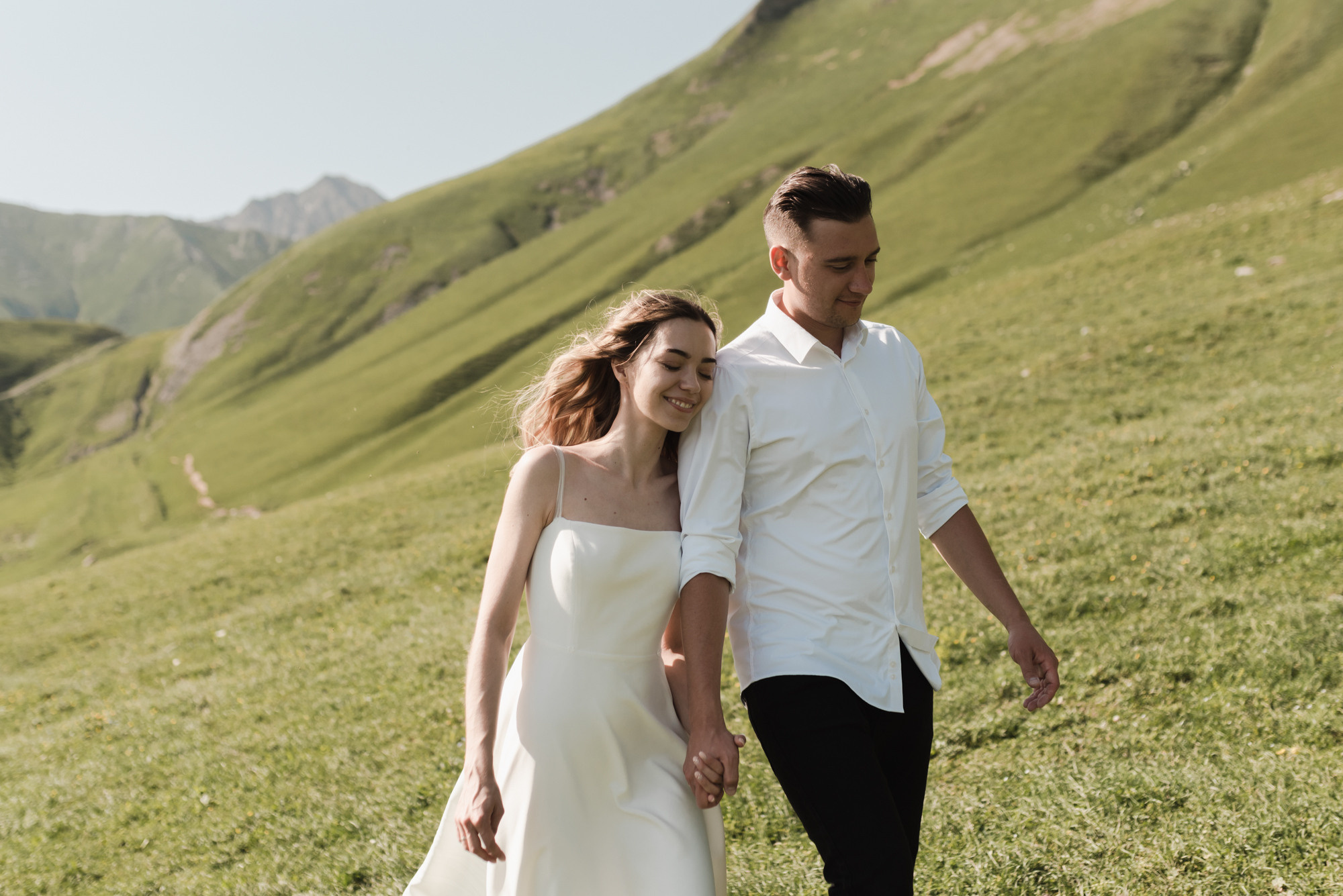 Vadim and Anna, Kazbegi. Wedding photographer in Georgia, Tbilisi Arina Krasnikova