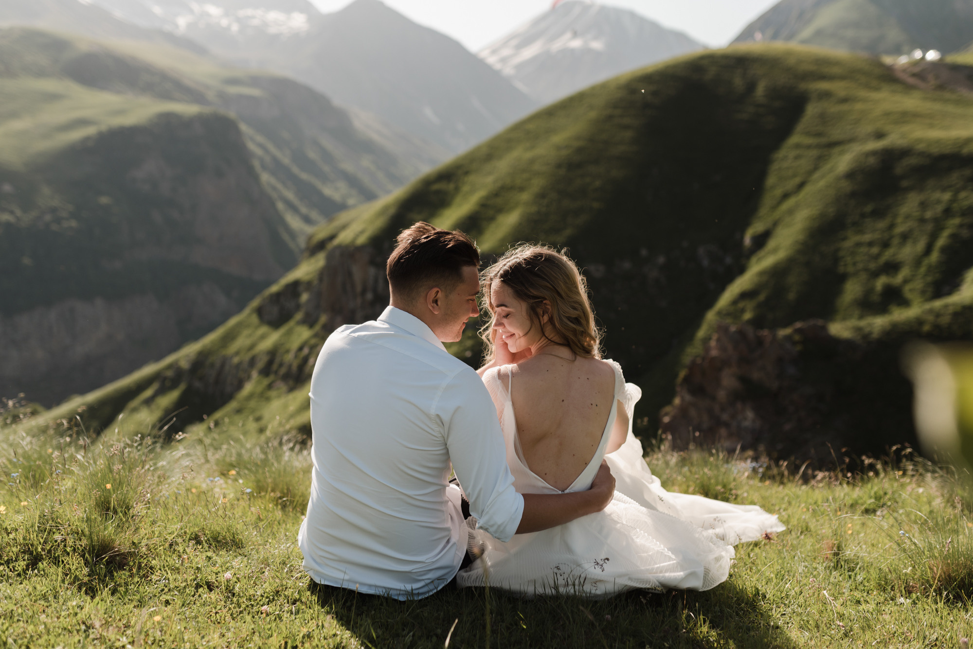 Vadim and Anna, Kazbegi. Wedding photographer in Georgia, Tbilisi Arina Krasnikova