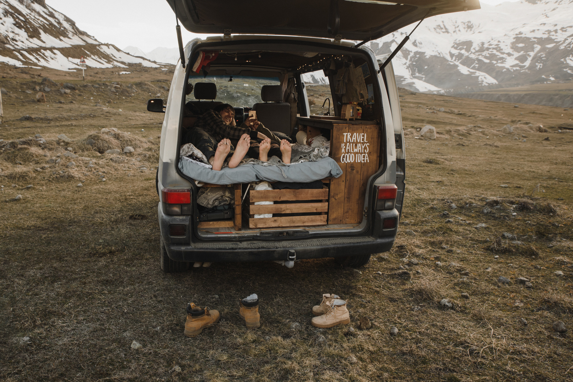 Van life. Wedding photographer in Georgia, Tbilisi Arina Krasnikova