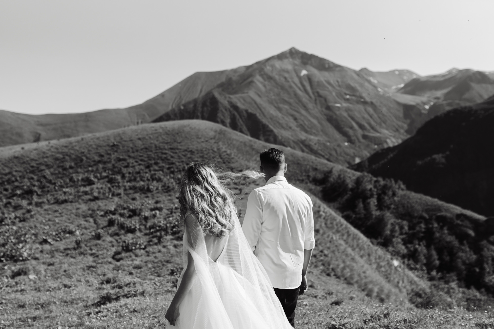 Vadim and Anna, Kazbegi. Wedding photographer in Georgia, Tbilisi Arina Krasnikova