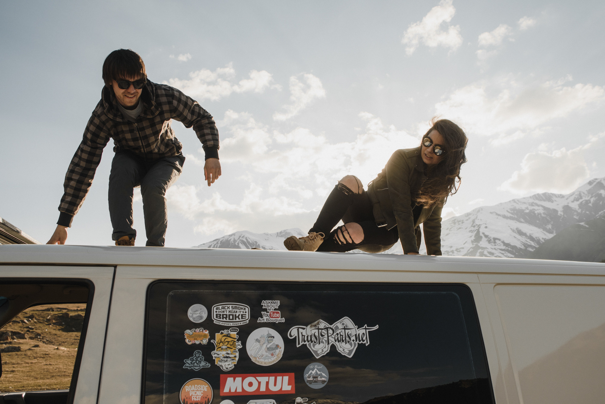 Van life. Wedding photographer in Georgia, Tbilisi Arina Krasnikova