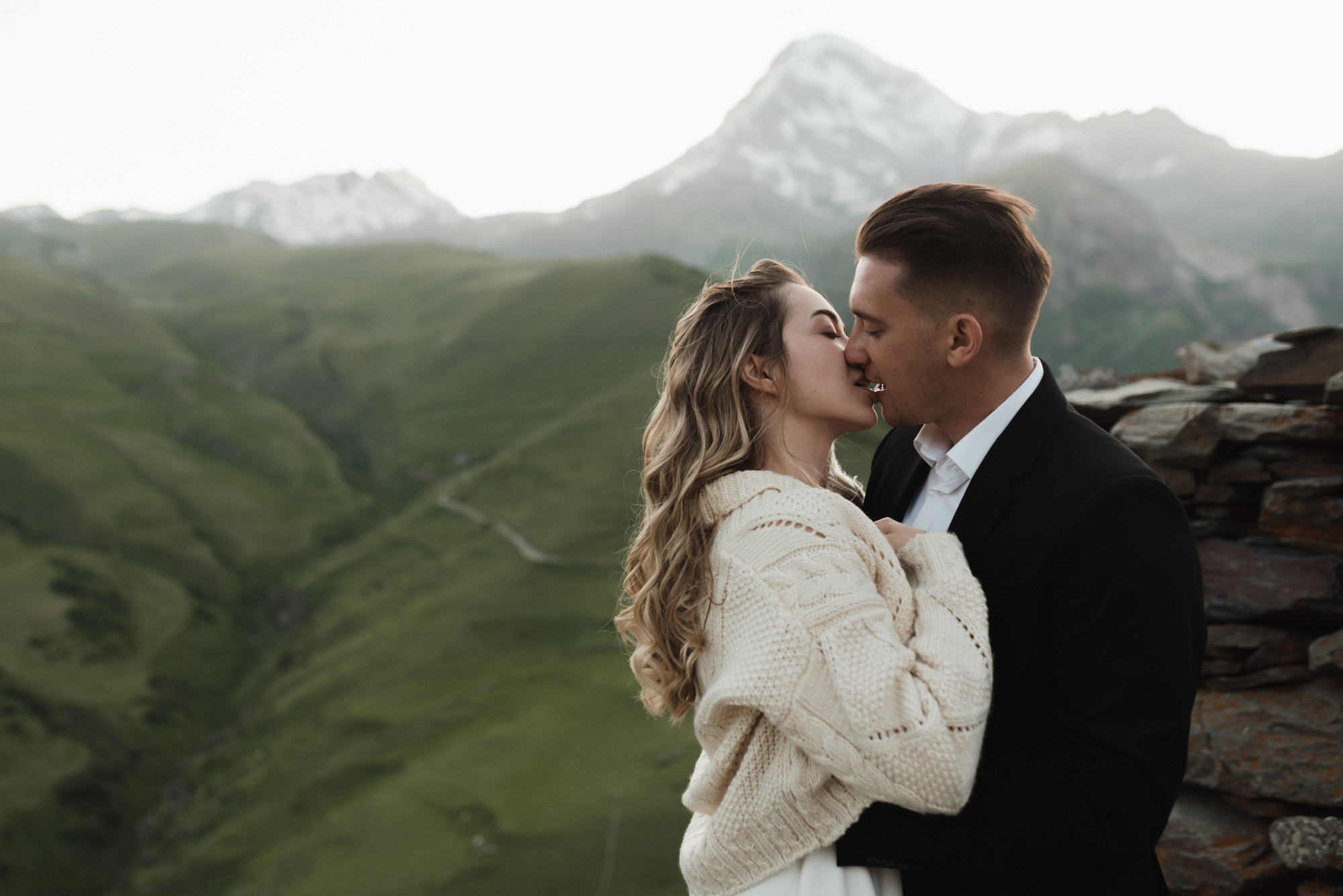 Vadim and Anna, Kazbegi. Wedding photographer in Georgia, Tbilisi Arina Krasnikova