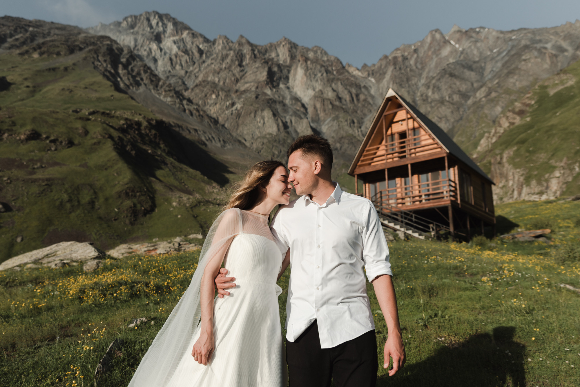 Vadim and Anna, Kazbegi. Wedding photographer in Georgia, Tbilisi Arina Krasnikova