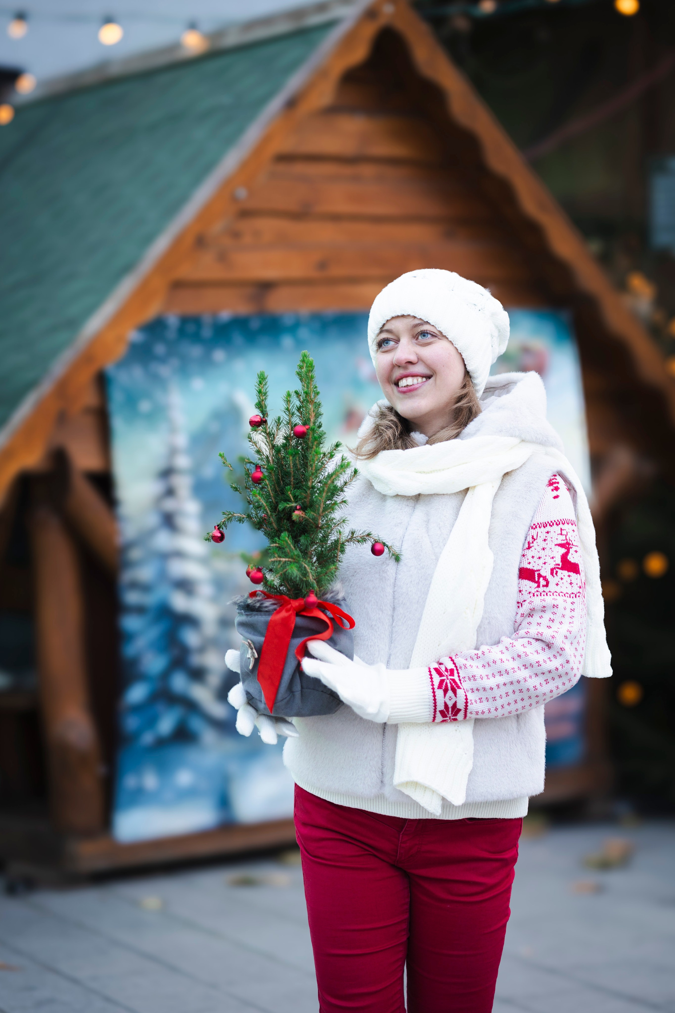 Nadja and Christmas. Photographer in Munich