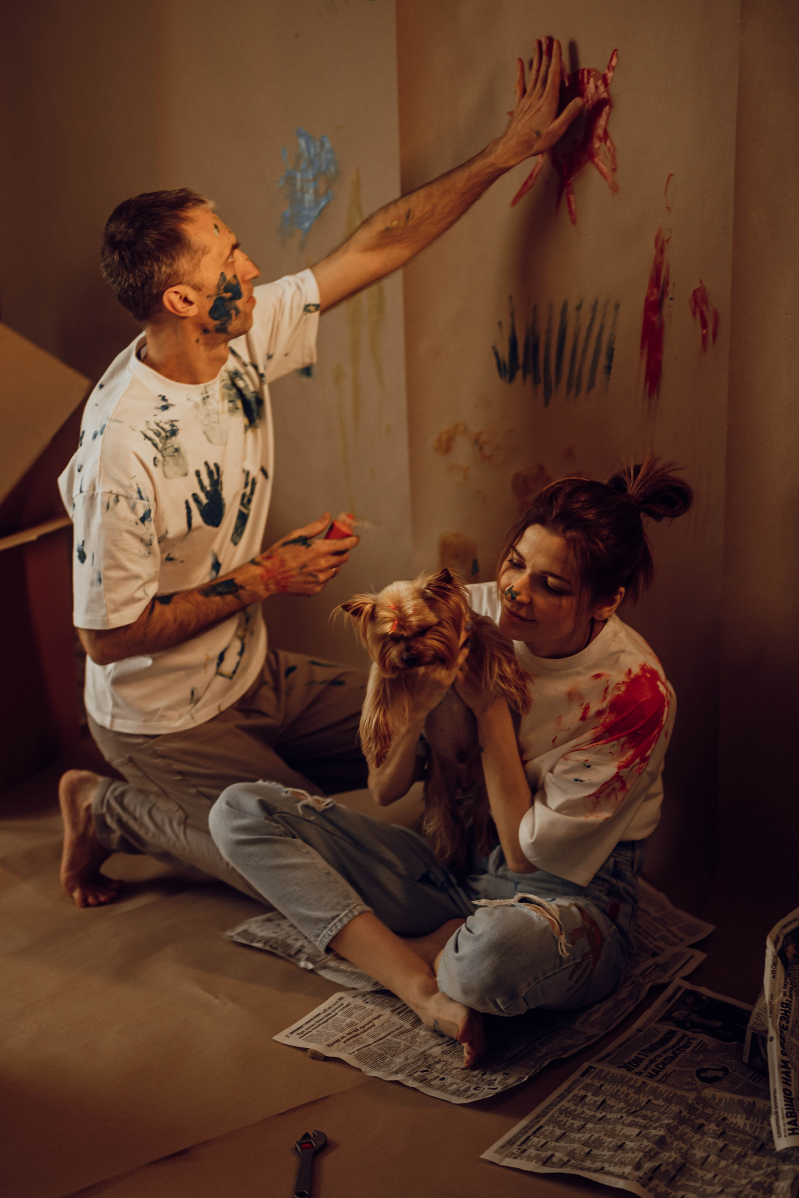 Полина, Вова и Назар. Фотограф Ирина Новикова