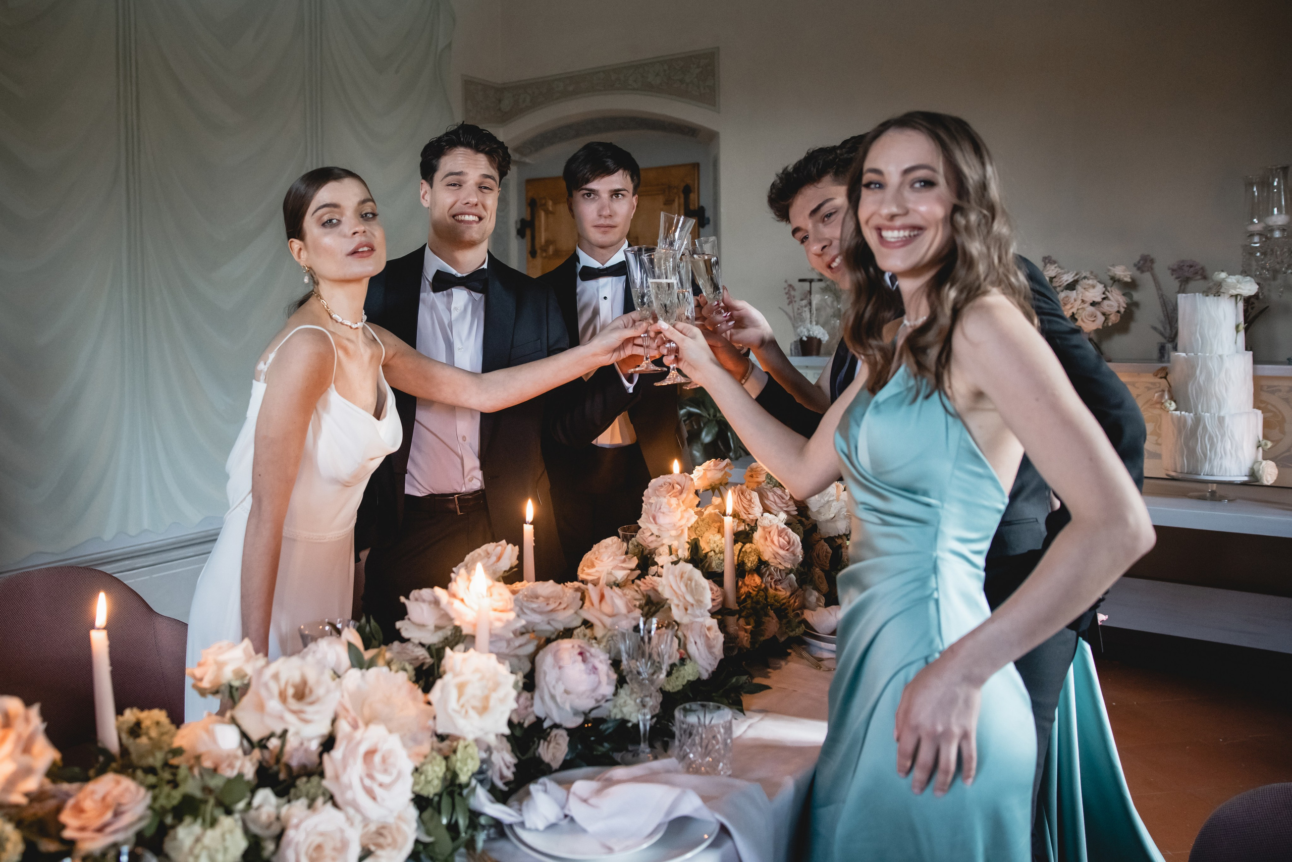 Tuscany Wedding Villa La Commenda Concordia. Professional wedding photographer in Copenhagen, Denmark — Julia Byron