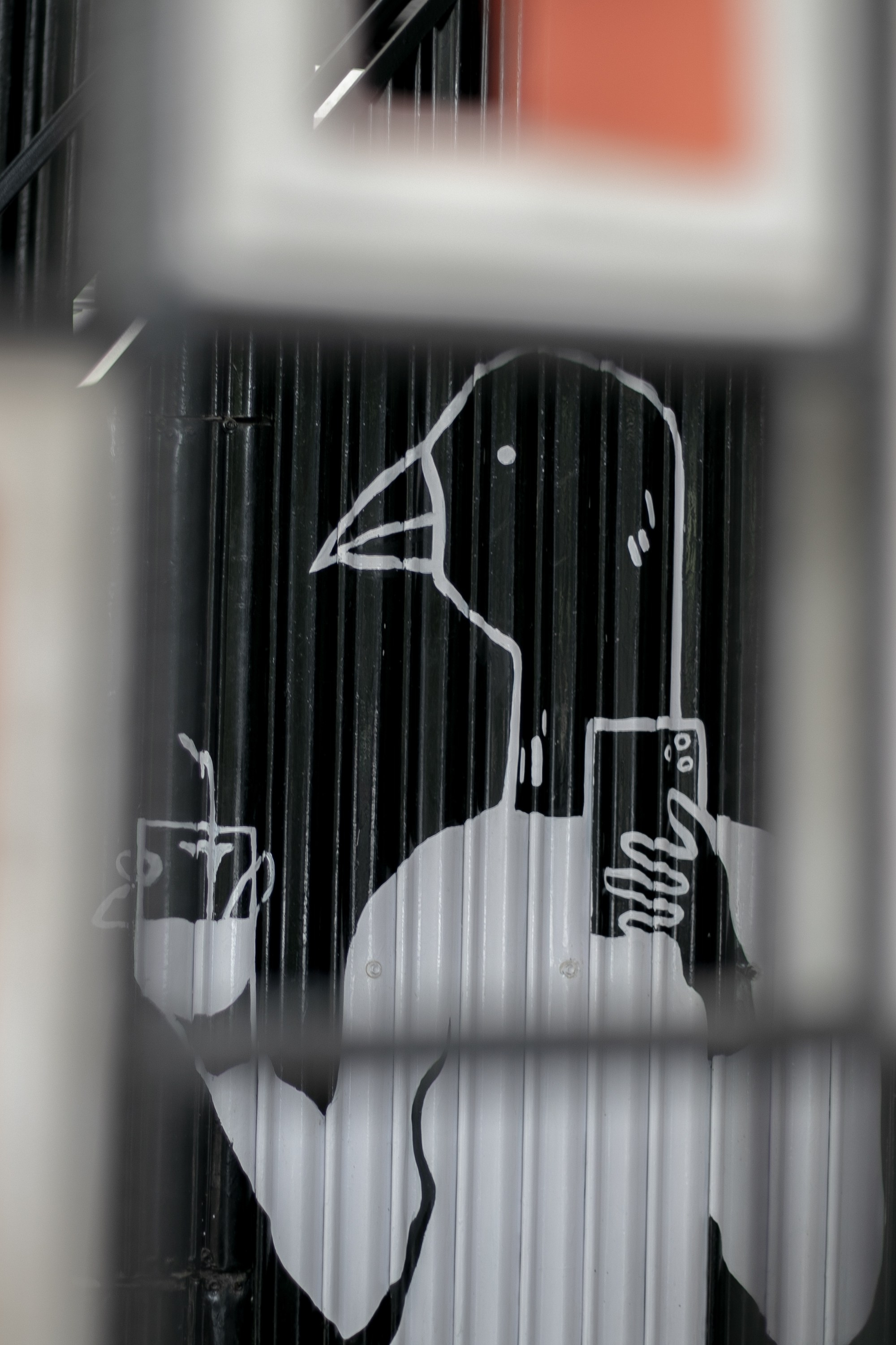 Nook Cafe Wall Mural Design