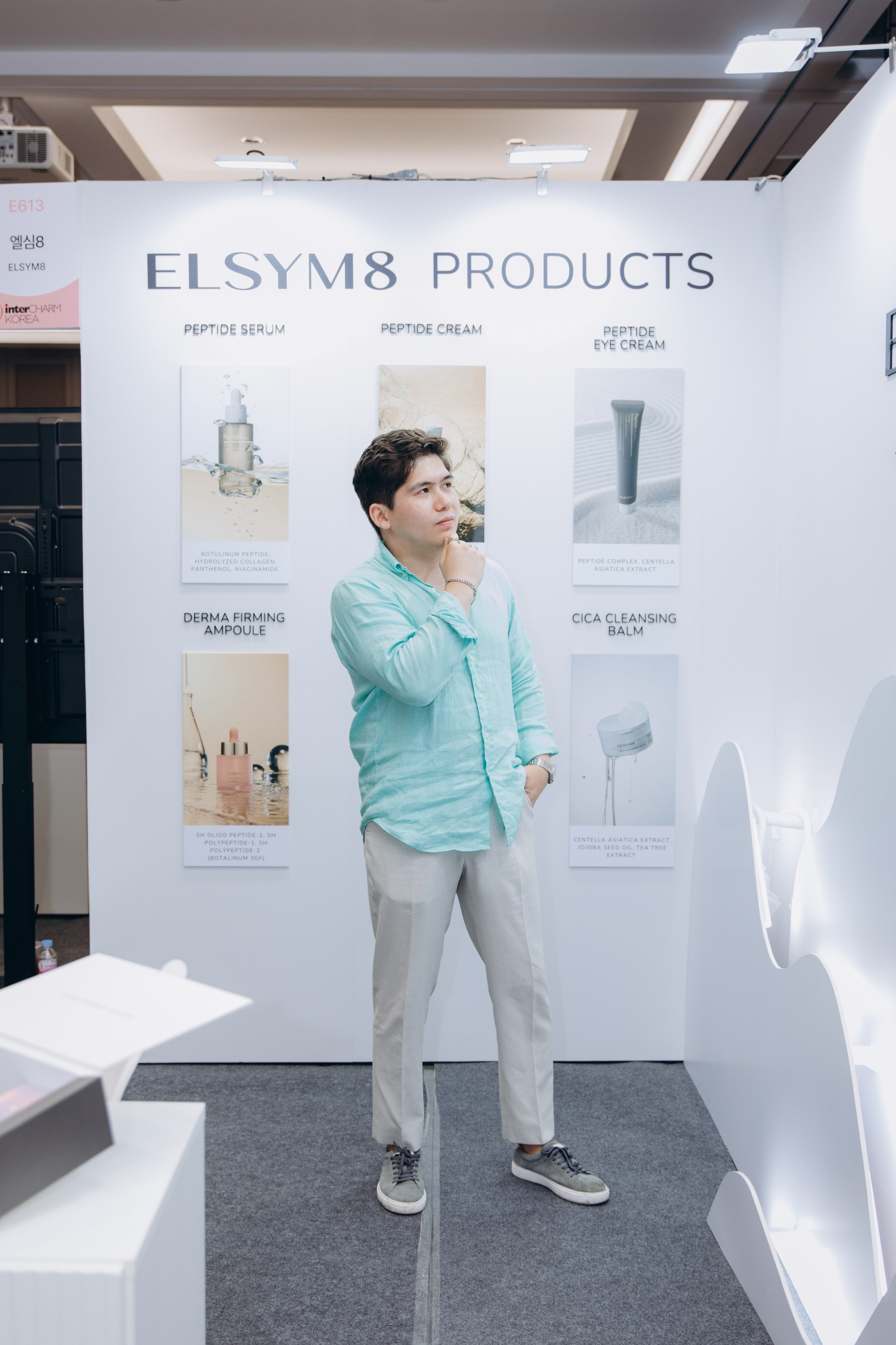 Inter charm Korea 2024 (ELSYM8). Portrait photographer in South Korea Olga Lian