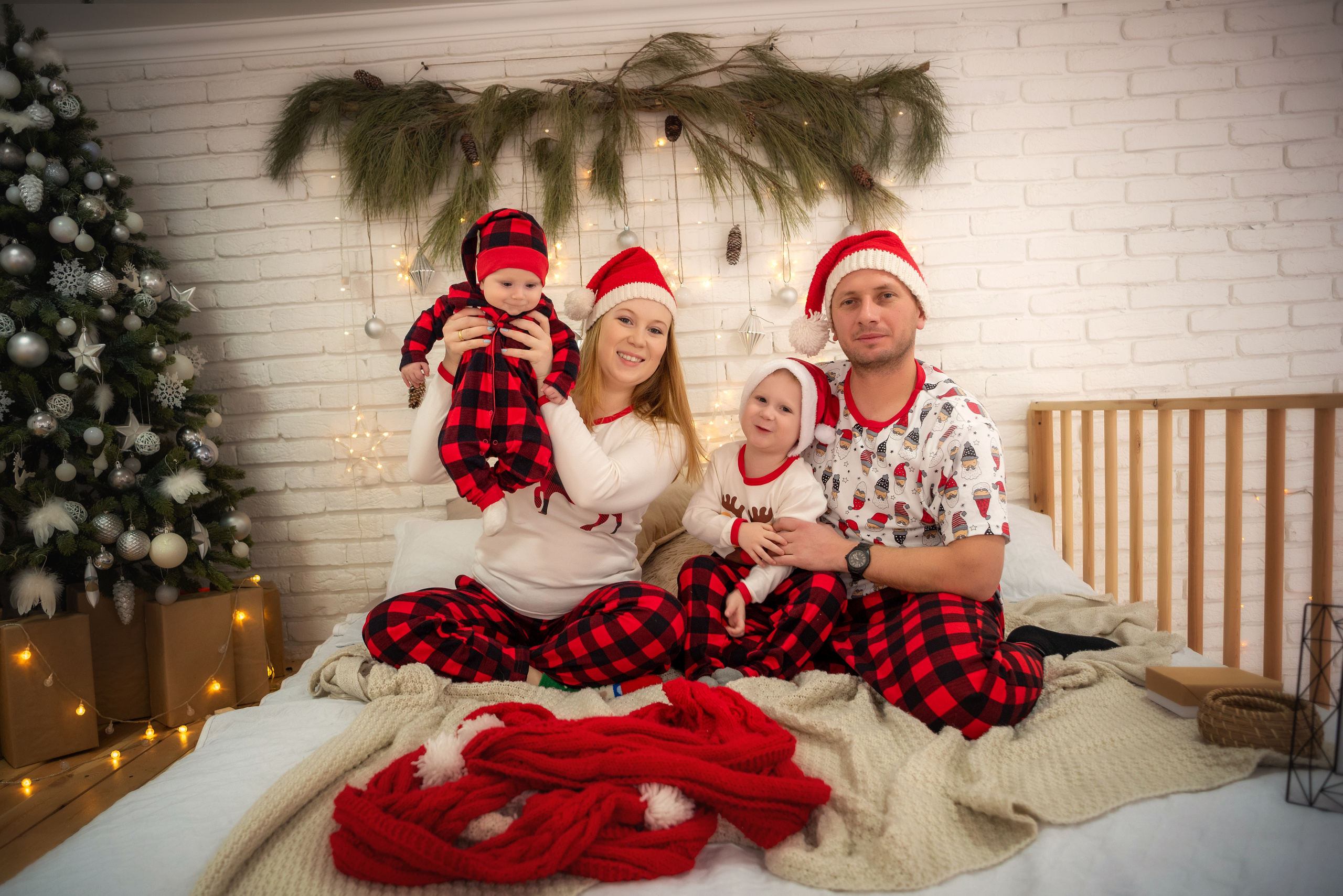 Пижамная история. Семейный и детский фотограф в Ташкенте Луиза