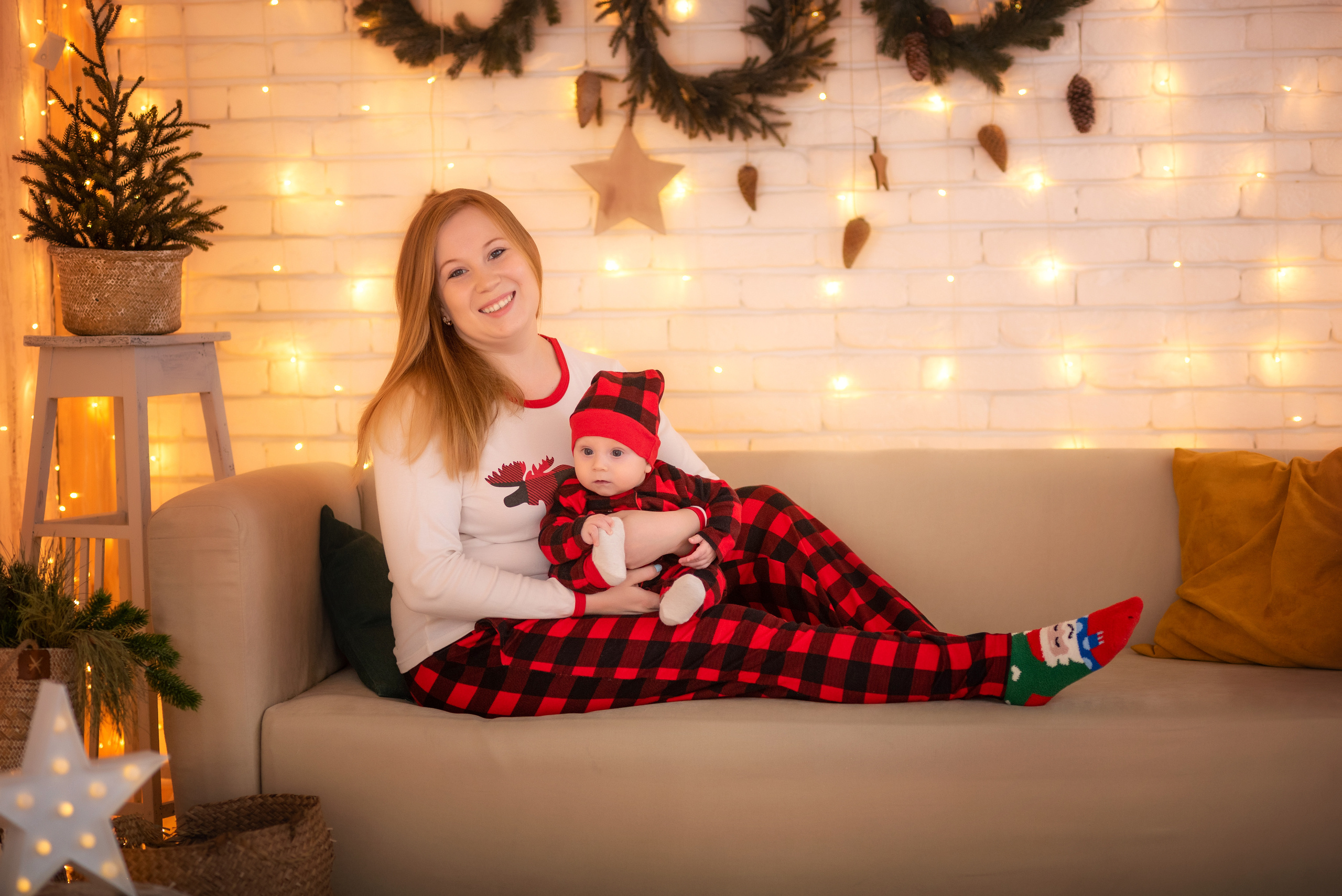 Пижамная история. Семейный и детский фотограф в Ташкенте Луиза