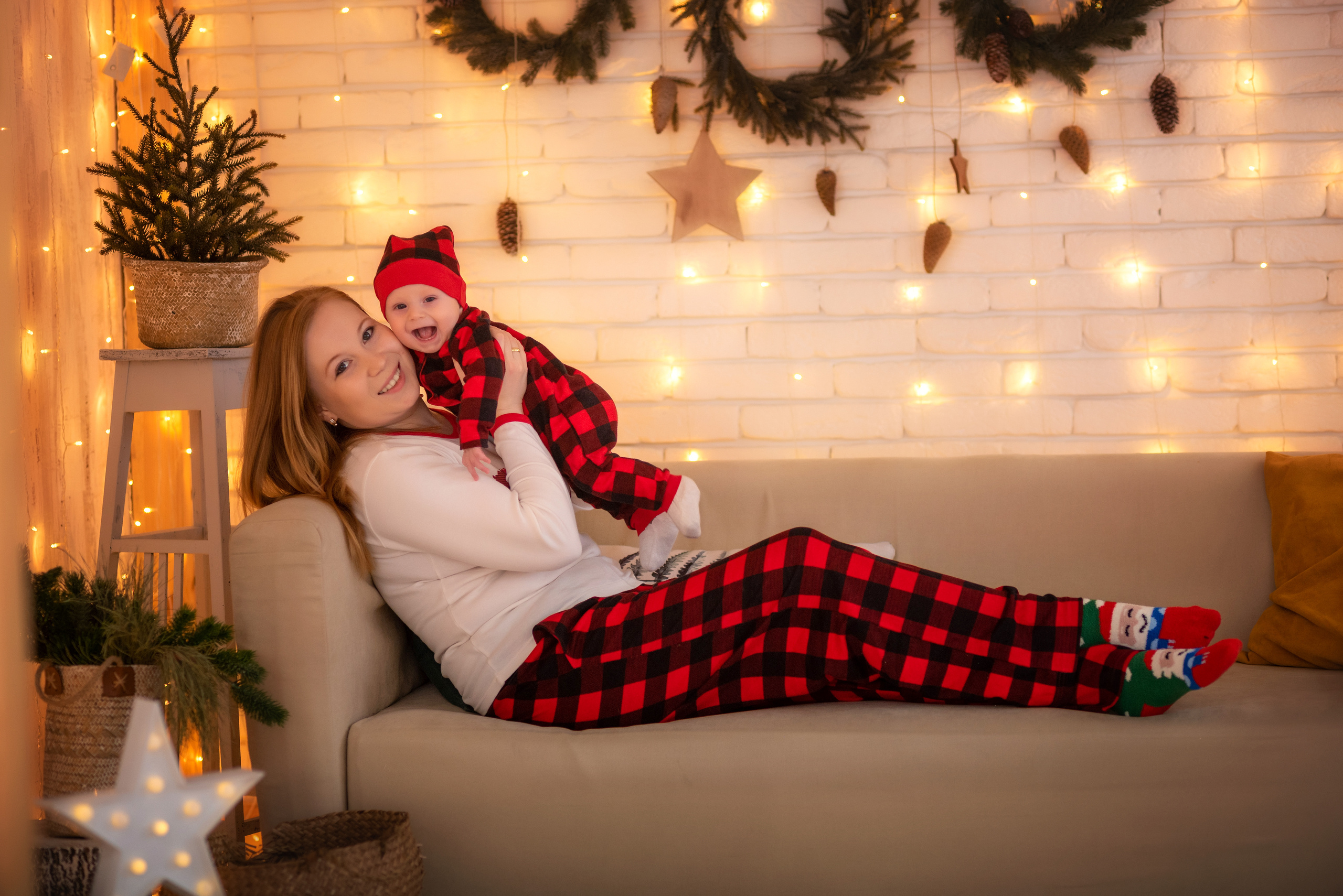 Пижамная история. Семейный и детский фотограф в Ташкенте Луиза