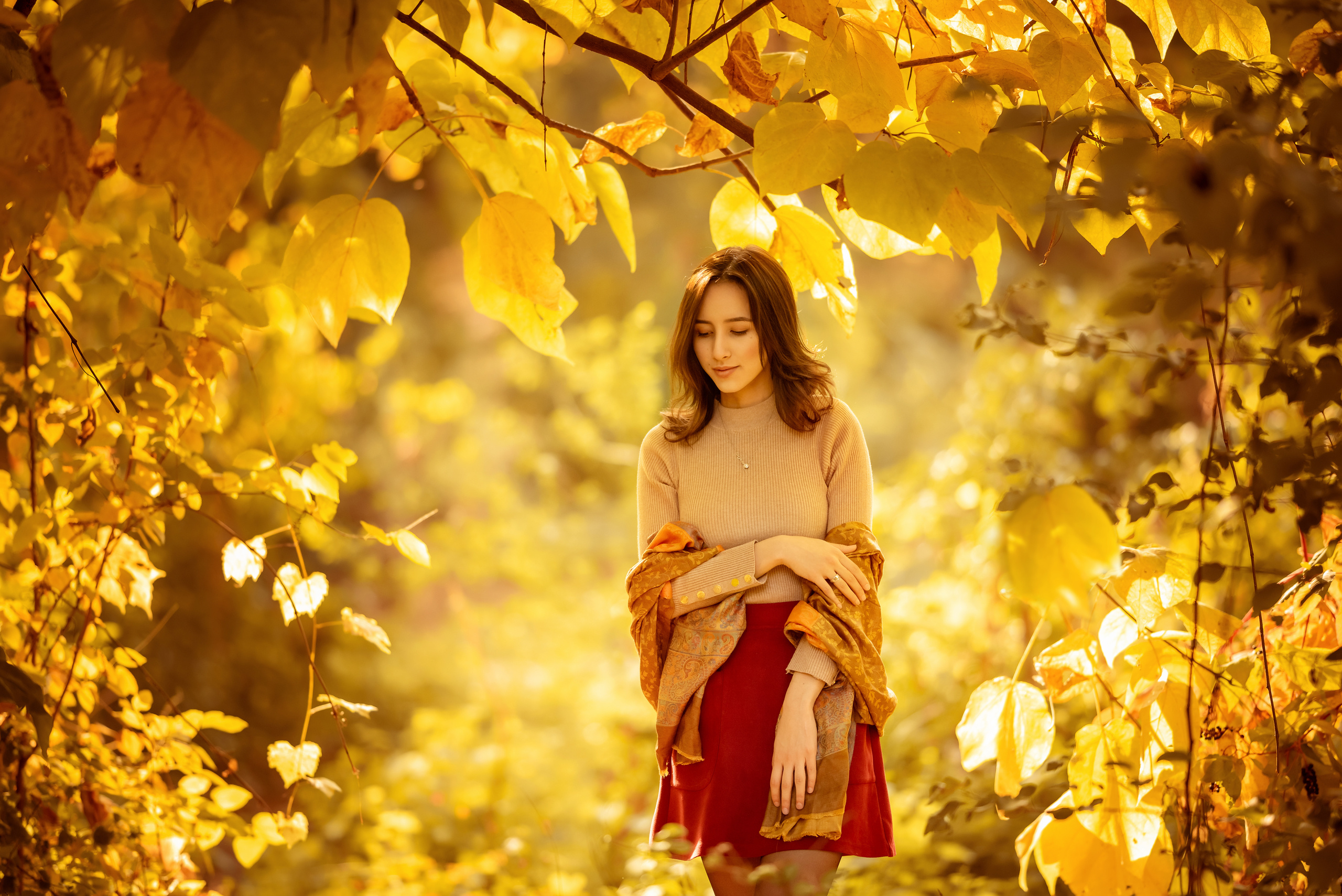 Осень. Семейный и детский фотограф в Ташкенте Луиза