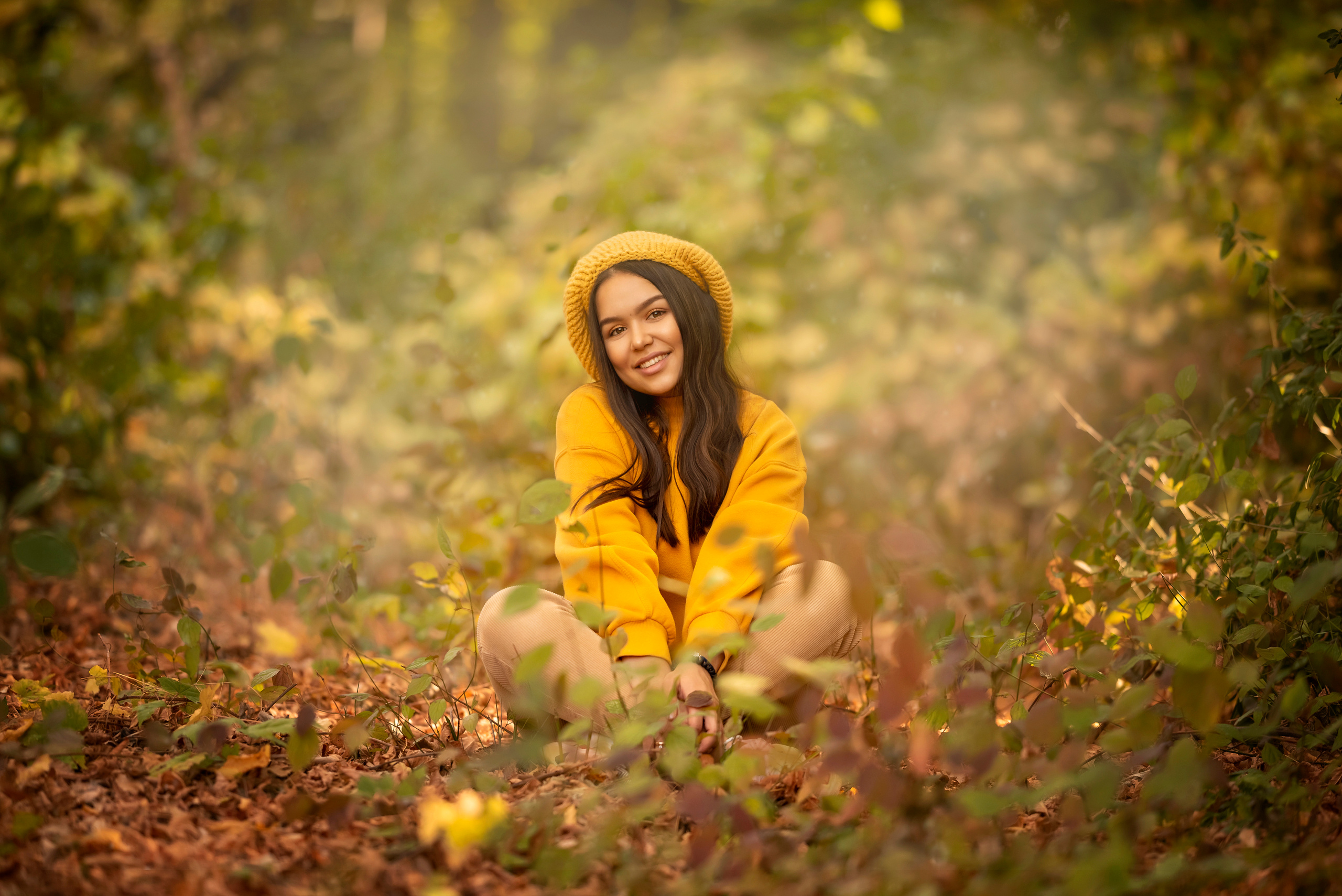 Осень. Семейный и детский фотограф в Ташкенте Луиза