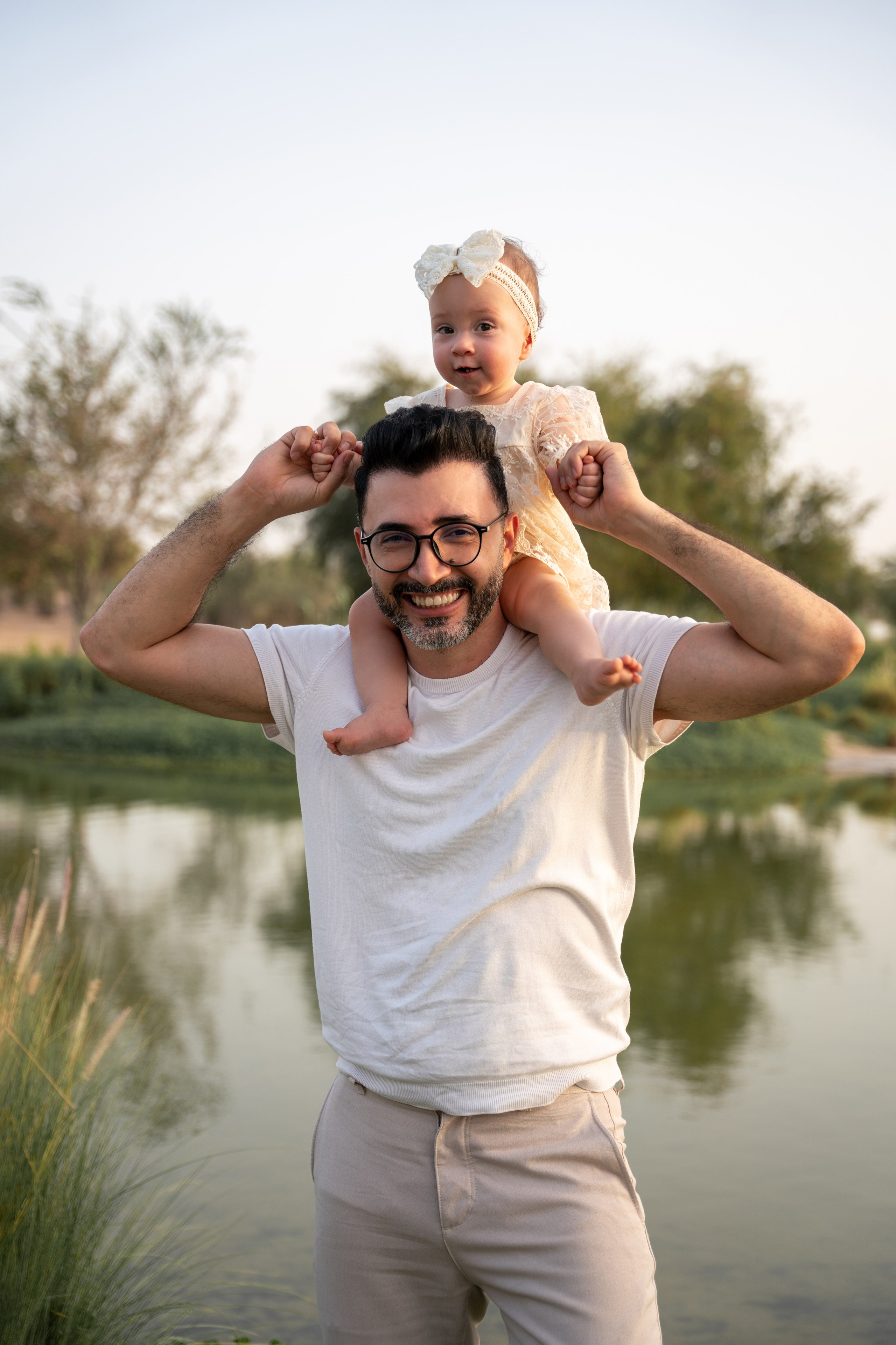 Lake oh happiness. Angela Iakovleva — Family Photographer in Dubai
