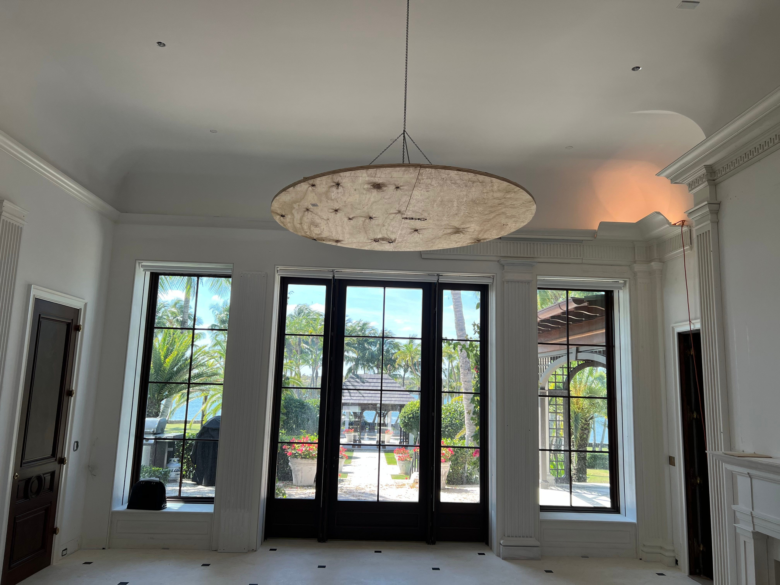 Jupiter Island, Florida. Plaster molding