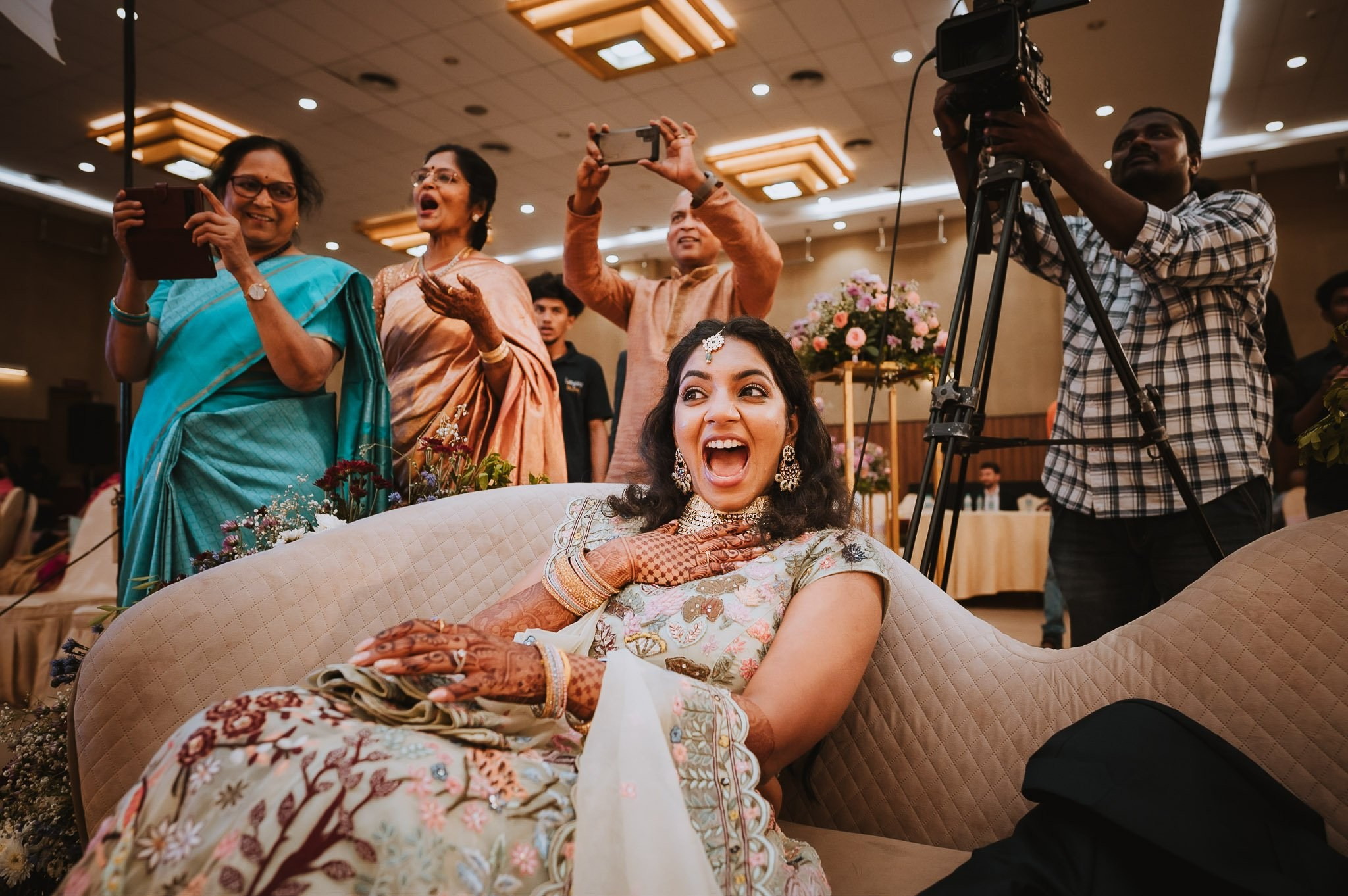 Candid TamBrahm Wedding Photography: Four Points by Sheraton Mahabalipuram