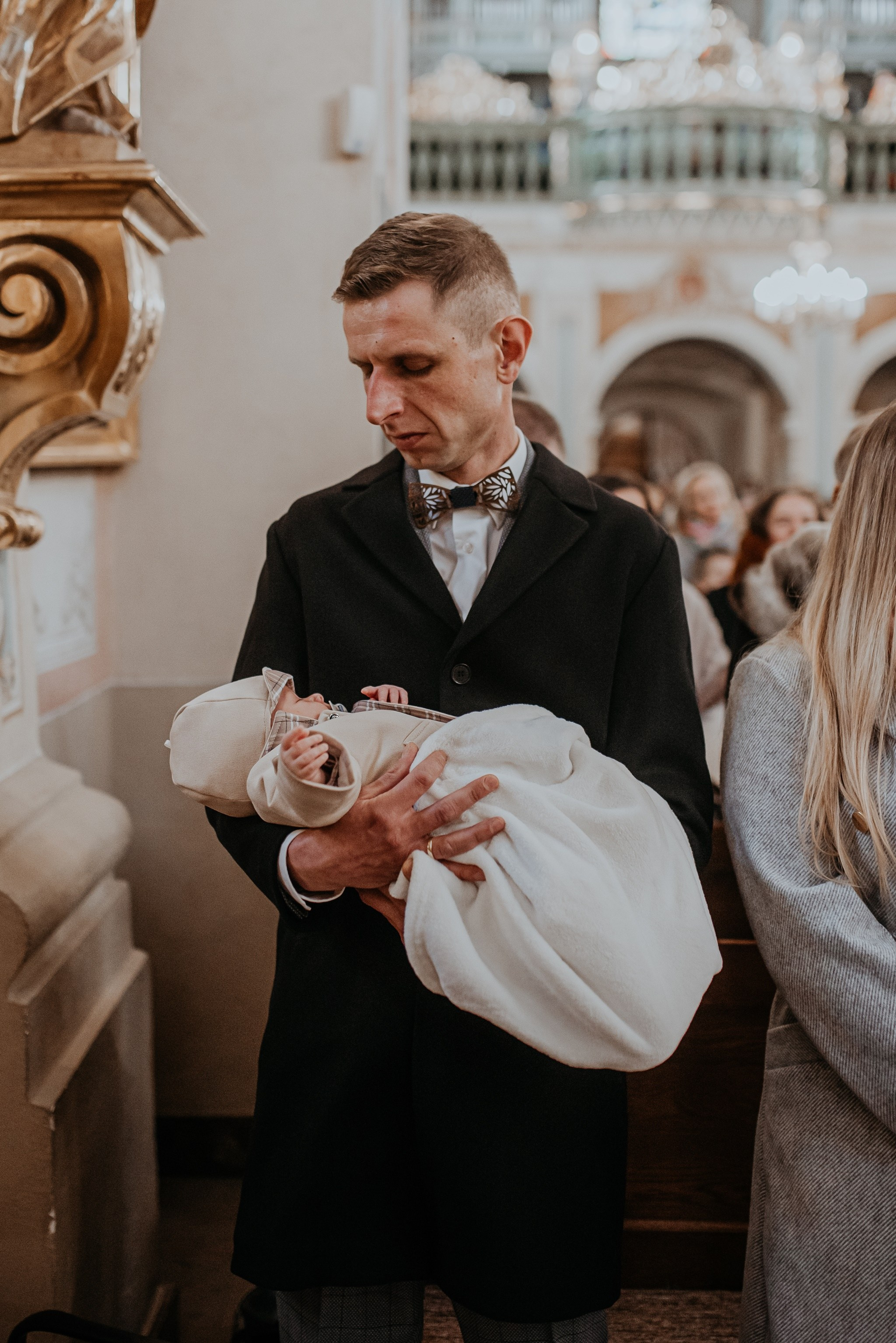 Chrzest Święty Antosia. Dominika Strachacka Fotografia | Fotograf ślubny i rodzinny Opole Lubelskie Lublin