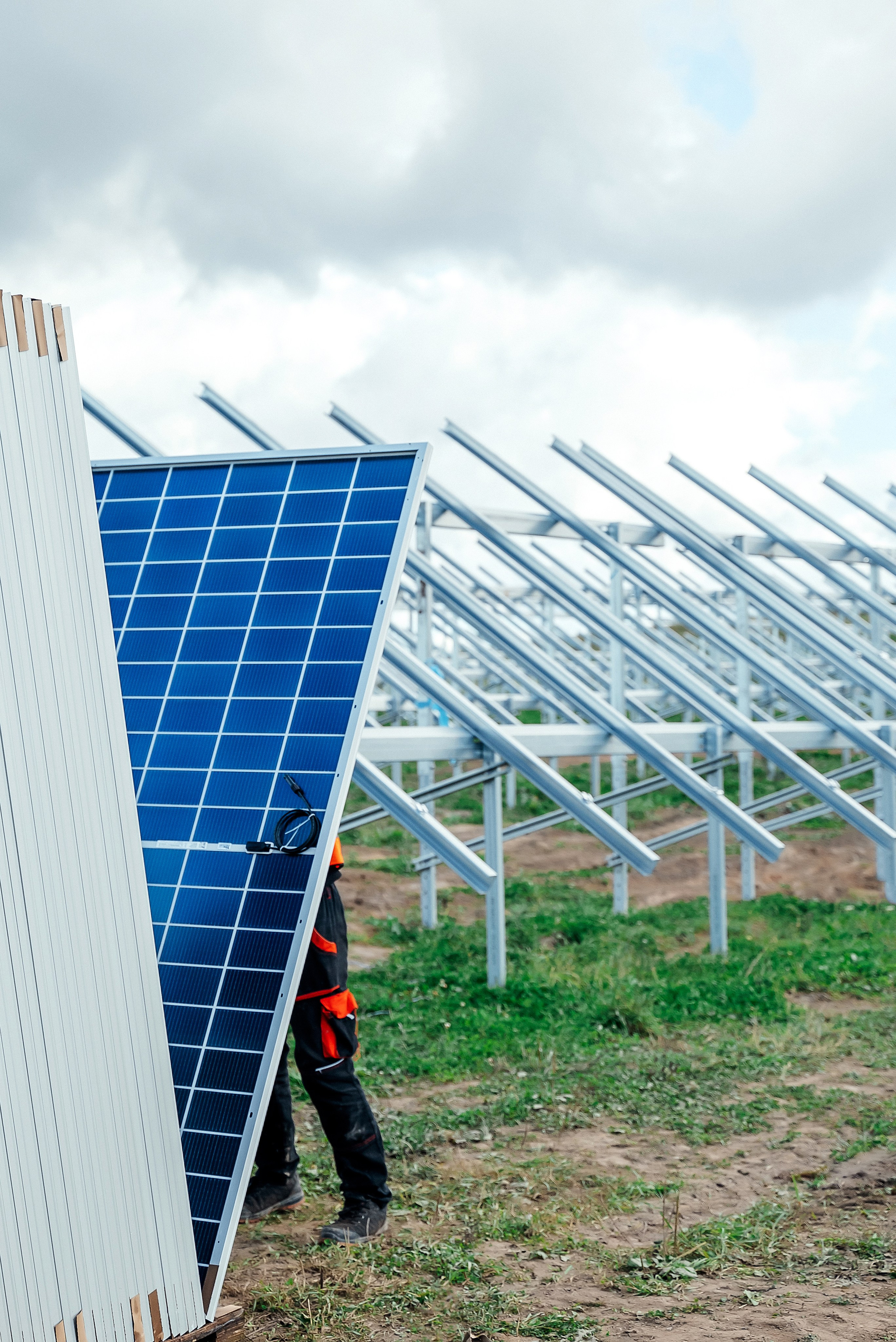 Парк солнечных панелей. Ваш фотограф в Латгалии — Александра Юхневича!