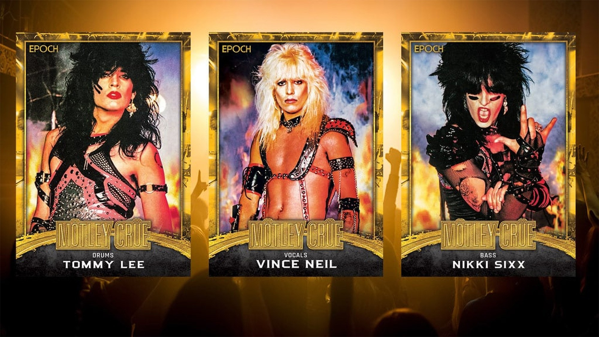 Mötley Crüe lanzará tarjetas coleccionables con autógrafos y objetos utilizados en conciertos | FOTKAI