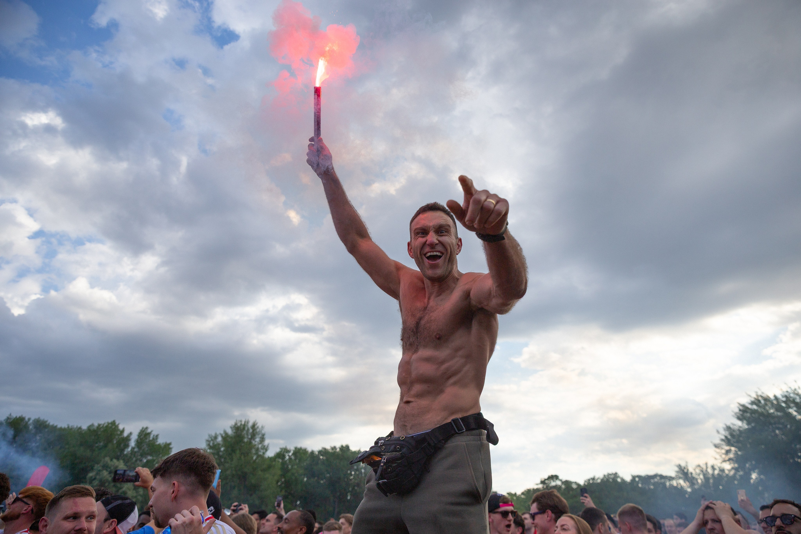 Arsenal Fan .Budapest 2026. Canon 6d