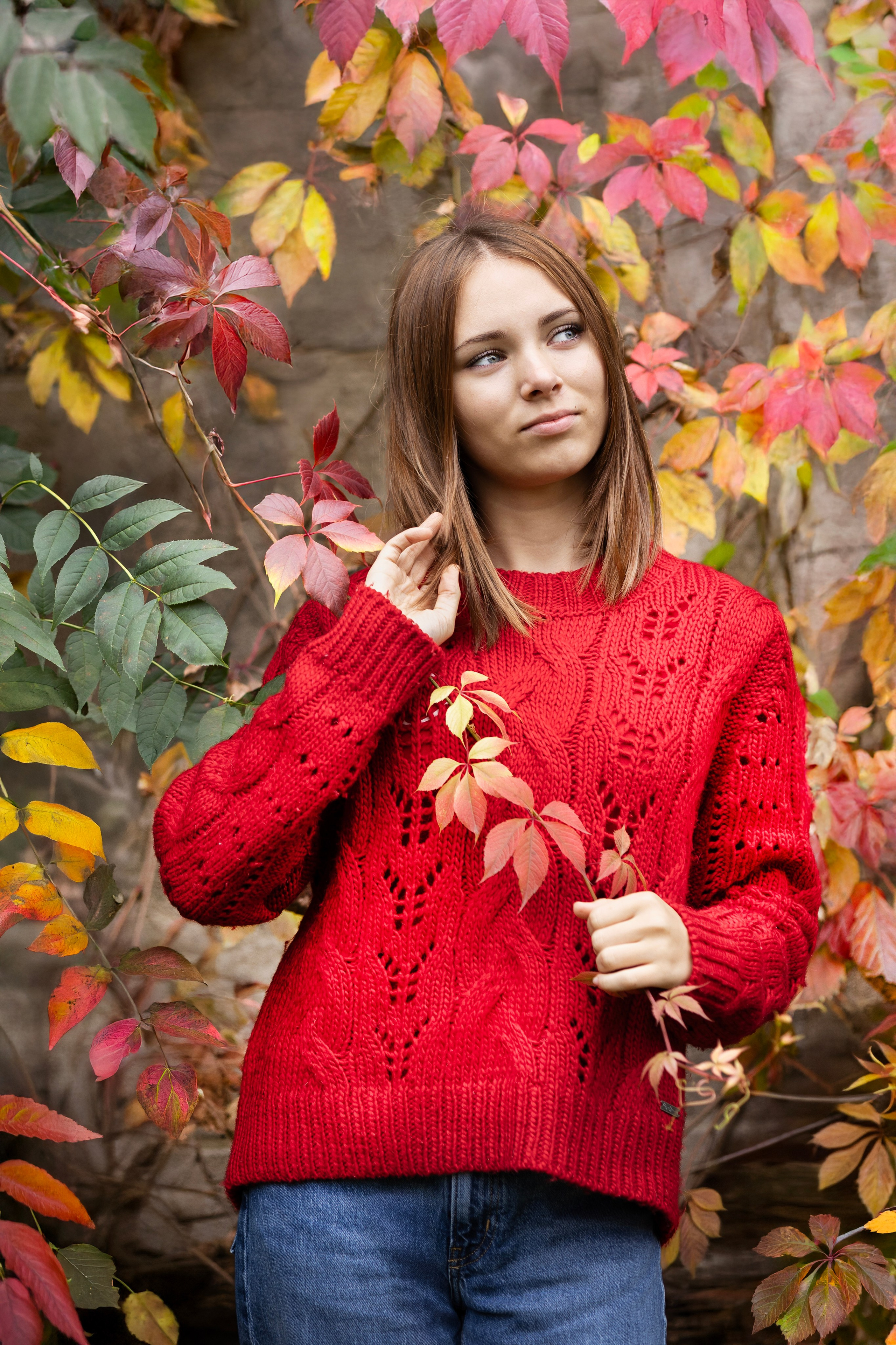 Autumn. Photographer in Munich