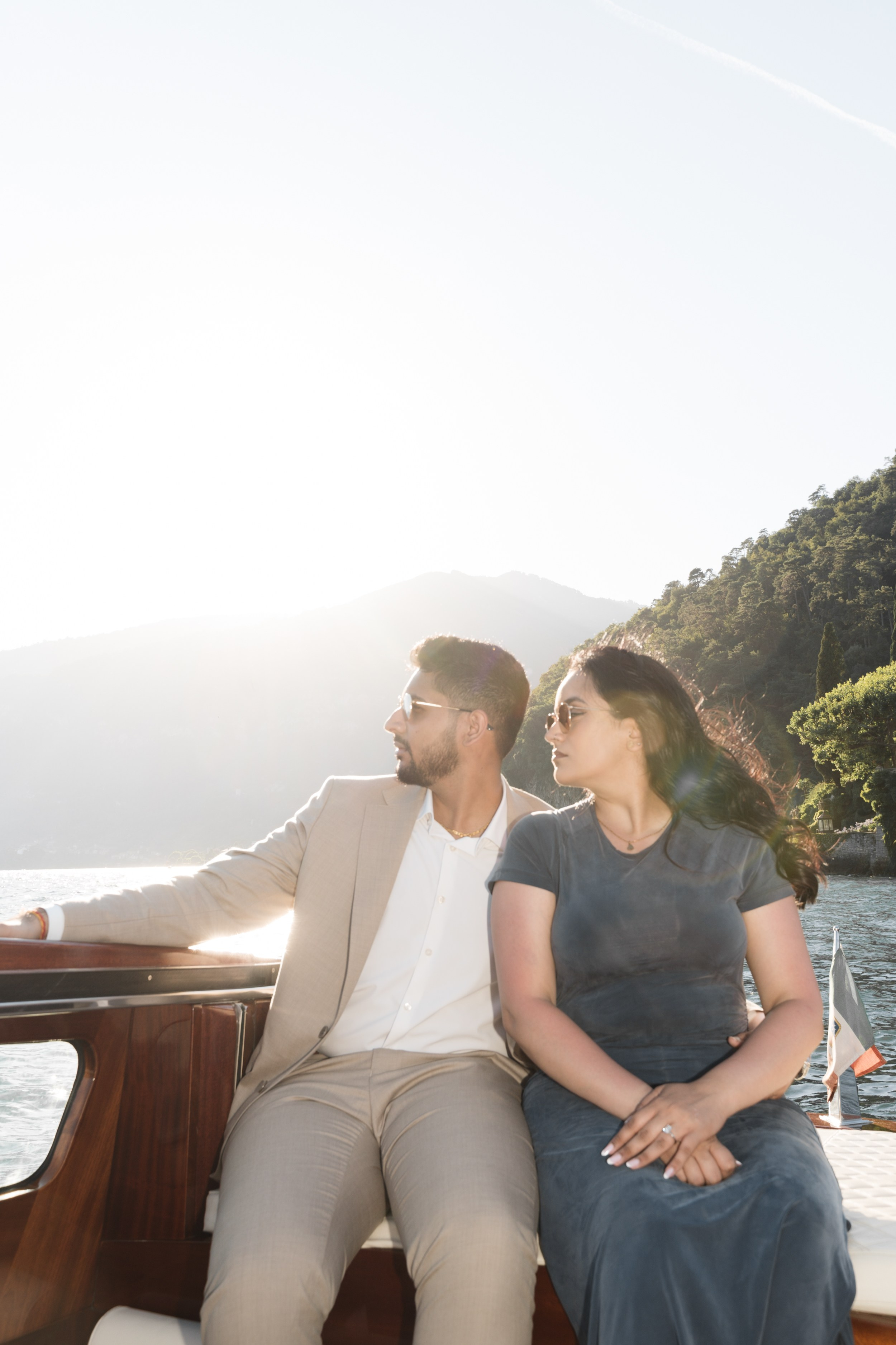 Villa Melzi Secret Proposal. Lake Como Proposal Photographer | Surprise Proposals & Engagements