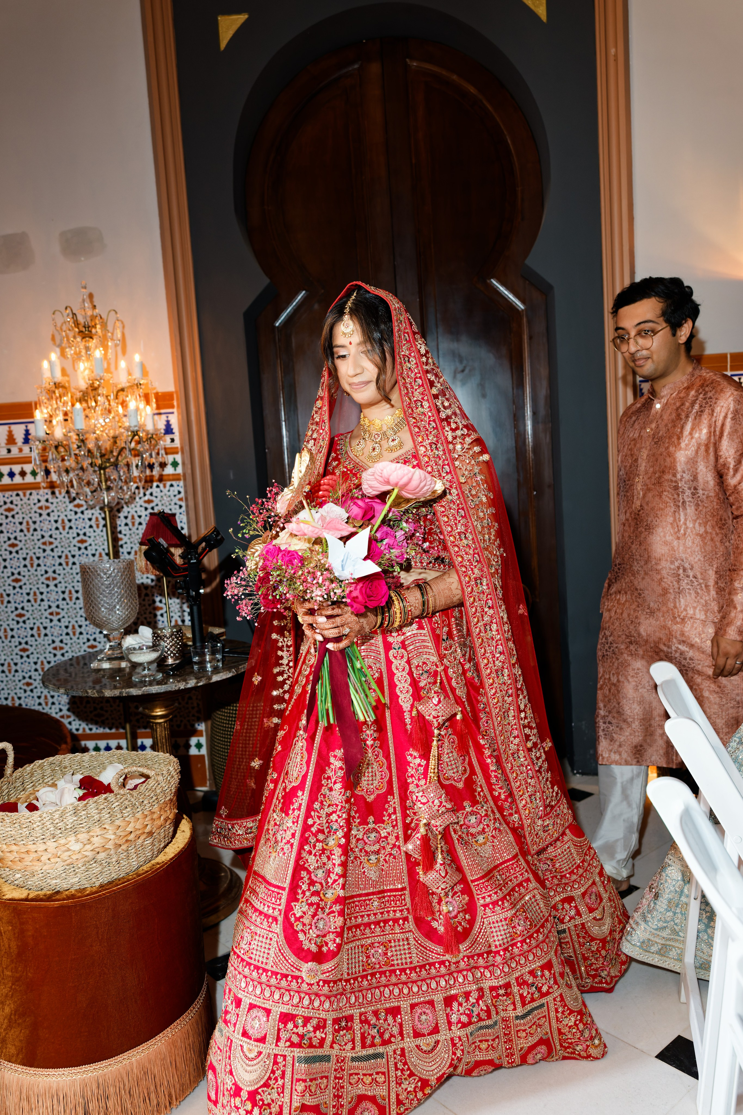 Indian wedding at Gran Villa Rosa, Barcelona