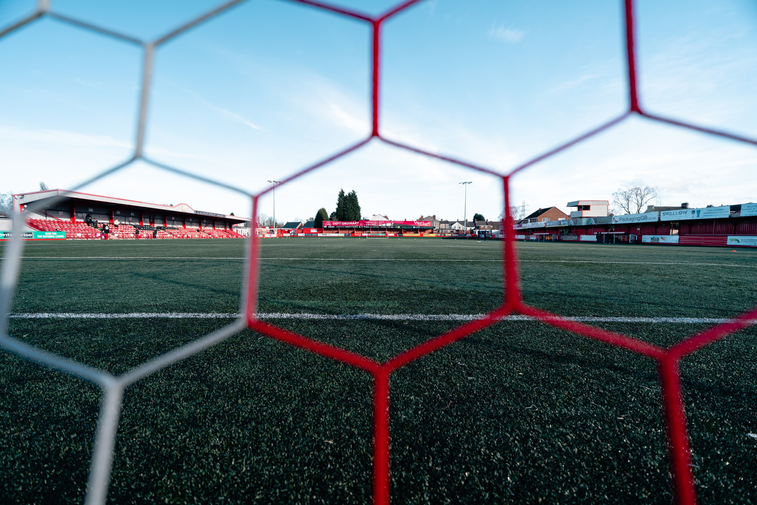 The Lamb Ground ahead of kick-off as Tamworth host Sutton United. 