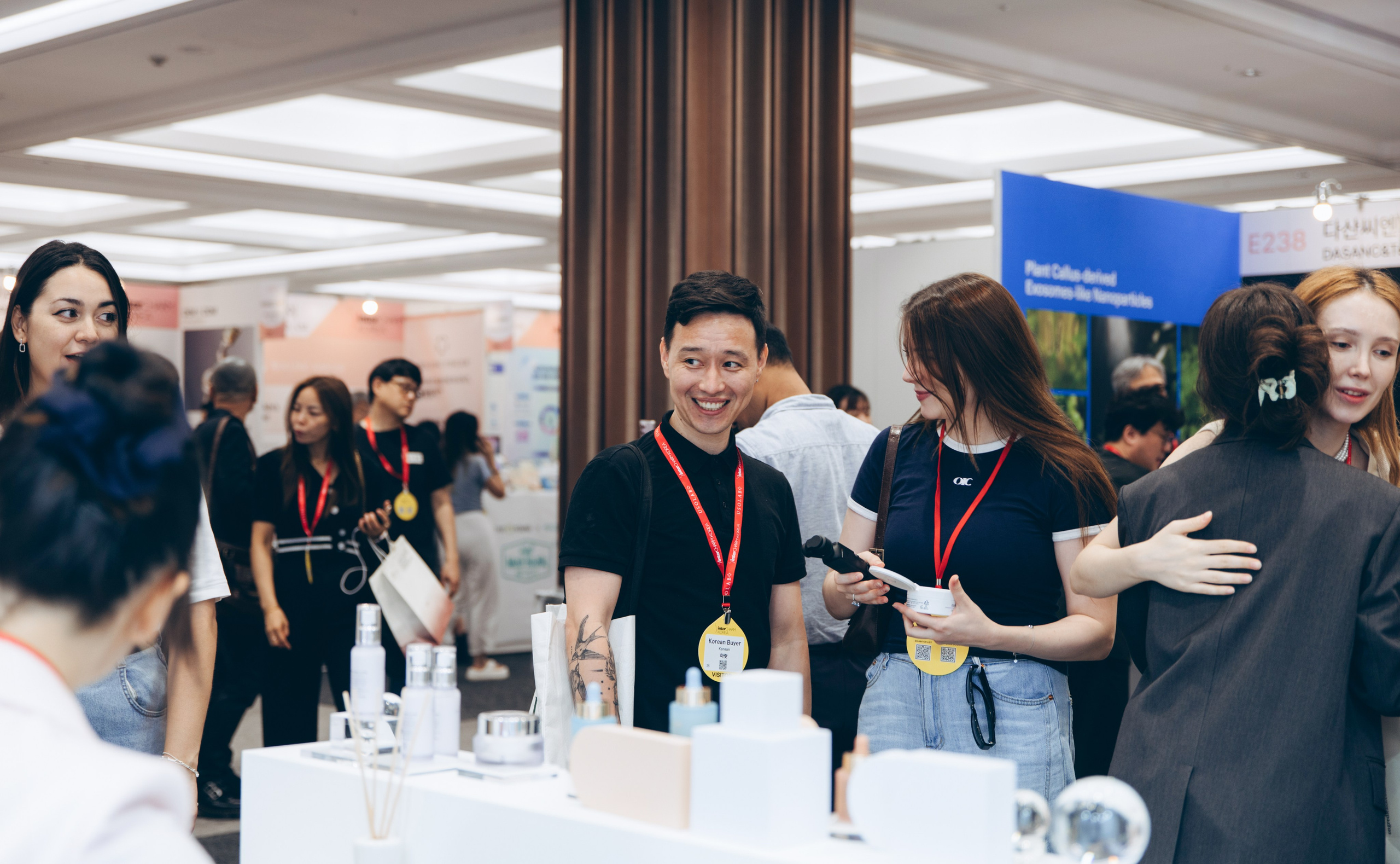 Inter charm Korea 2024 (ELSYM8). Portrait photographer in South Korea Olga Lian