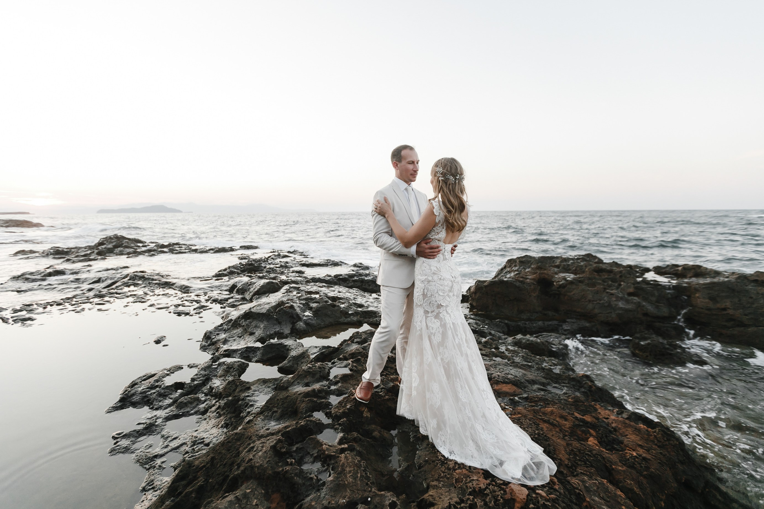 Aaron & Beata, Crete. Denny Savon — Photographer in Santorini | Weddings, Love Stories & Flying Dress