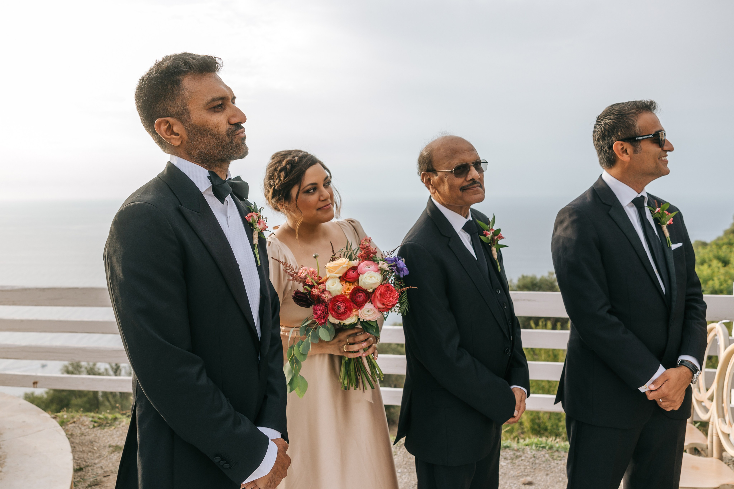 Mallorca venue Son Marroig for this LA Wedding Ceremony. Wedding Celebrant in Mallorca Iban Collin