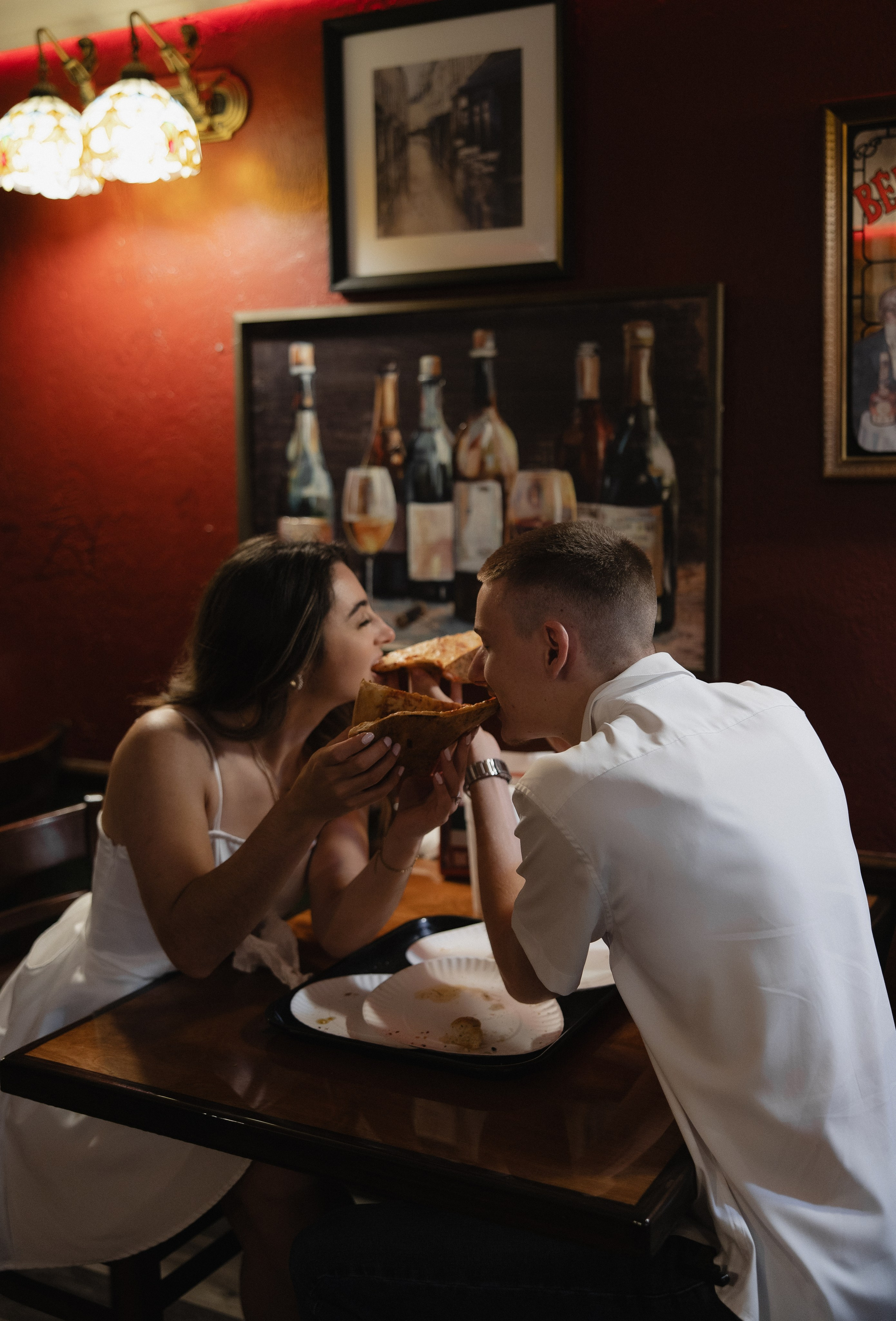 Engagement Photoshoot in the city. Photographer Anastasia Nagibina