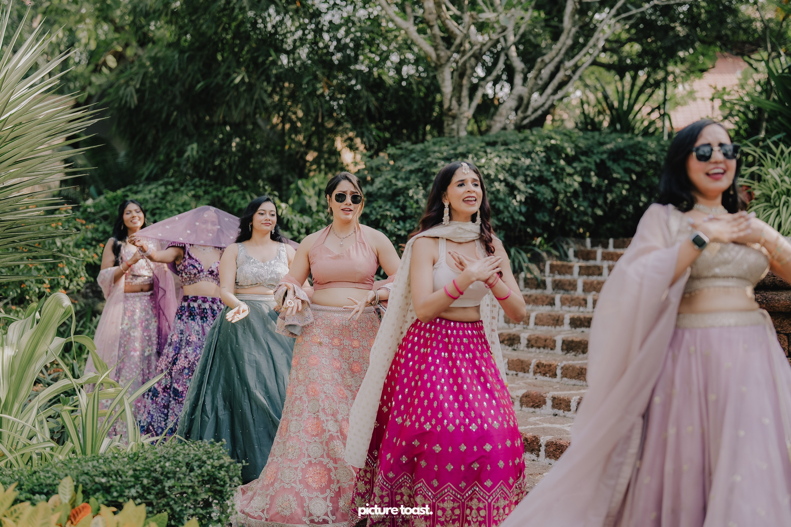 Varamala Ft. Barbie & Aneesh. Fine art Wedding Photographers in India & Canada