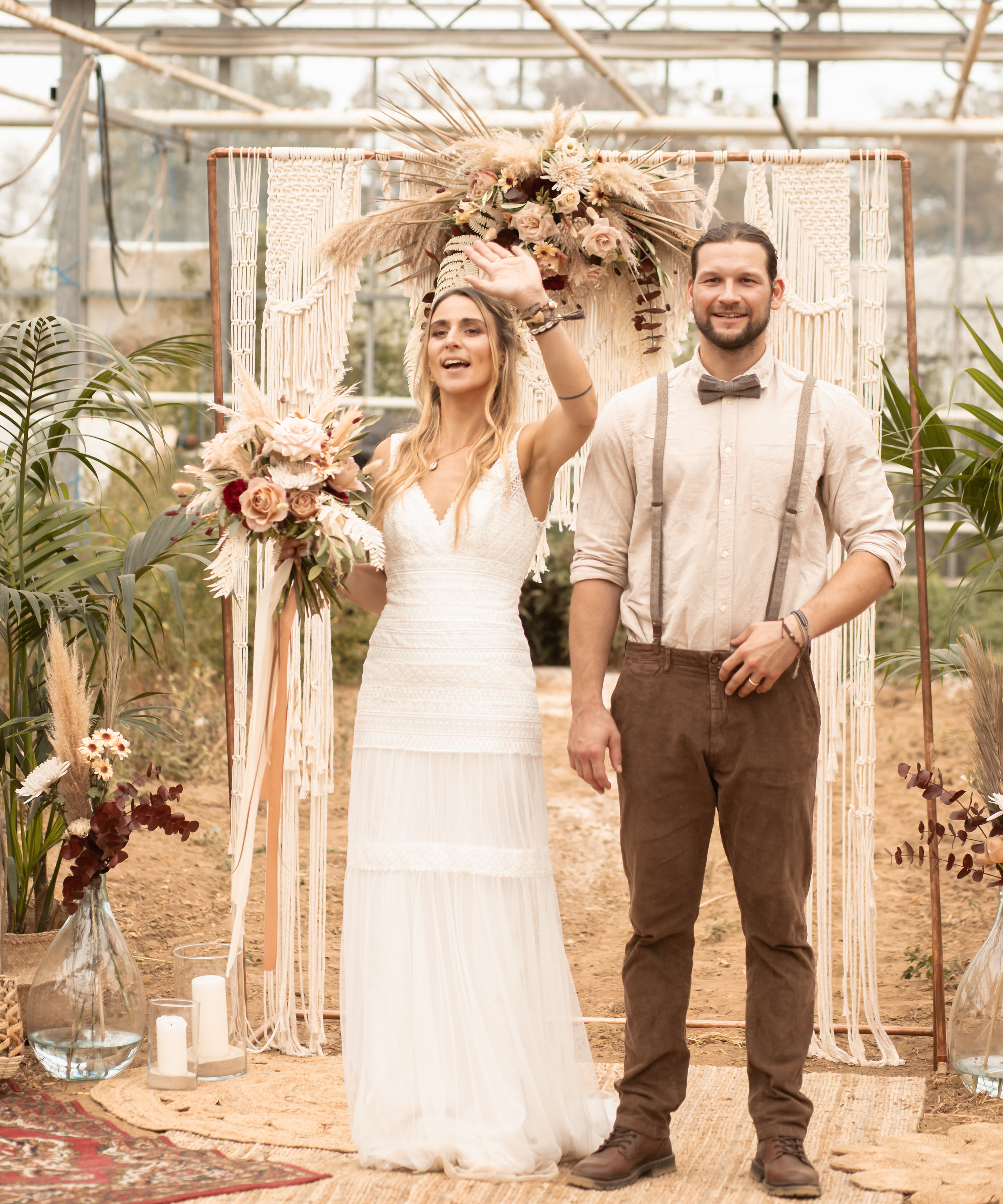 Hochzeit im Gewächshaus. Familien und Hochzeitfotograf in Molbergen, Cloppenburg, Münsterland