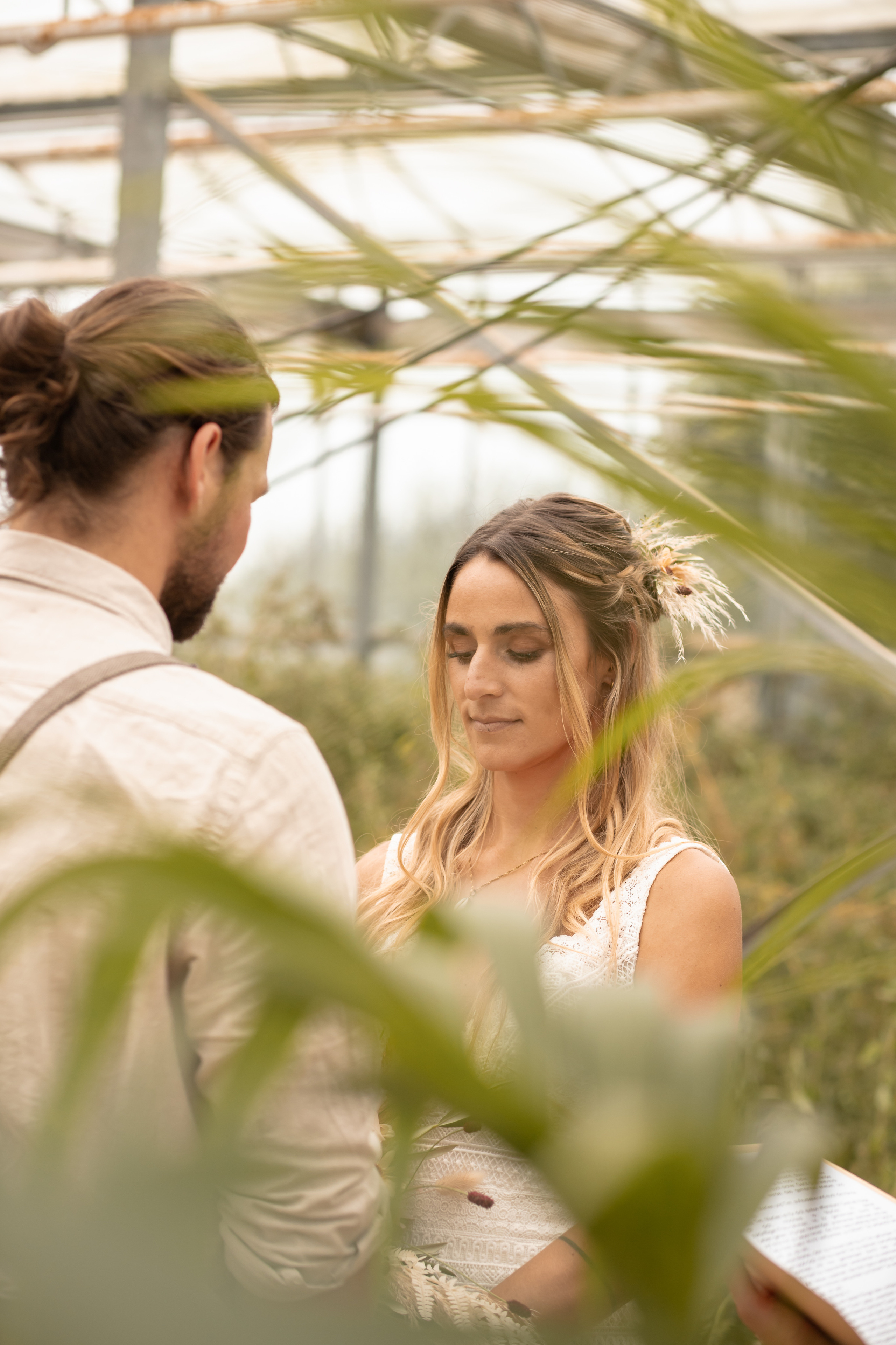 Hochzeit im Gewächshaus. Familien und Hochzeitfotograf in Molbergen, Cloppenburg, Münsterland