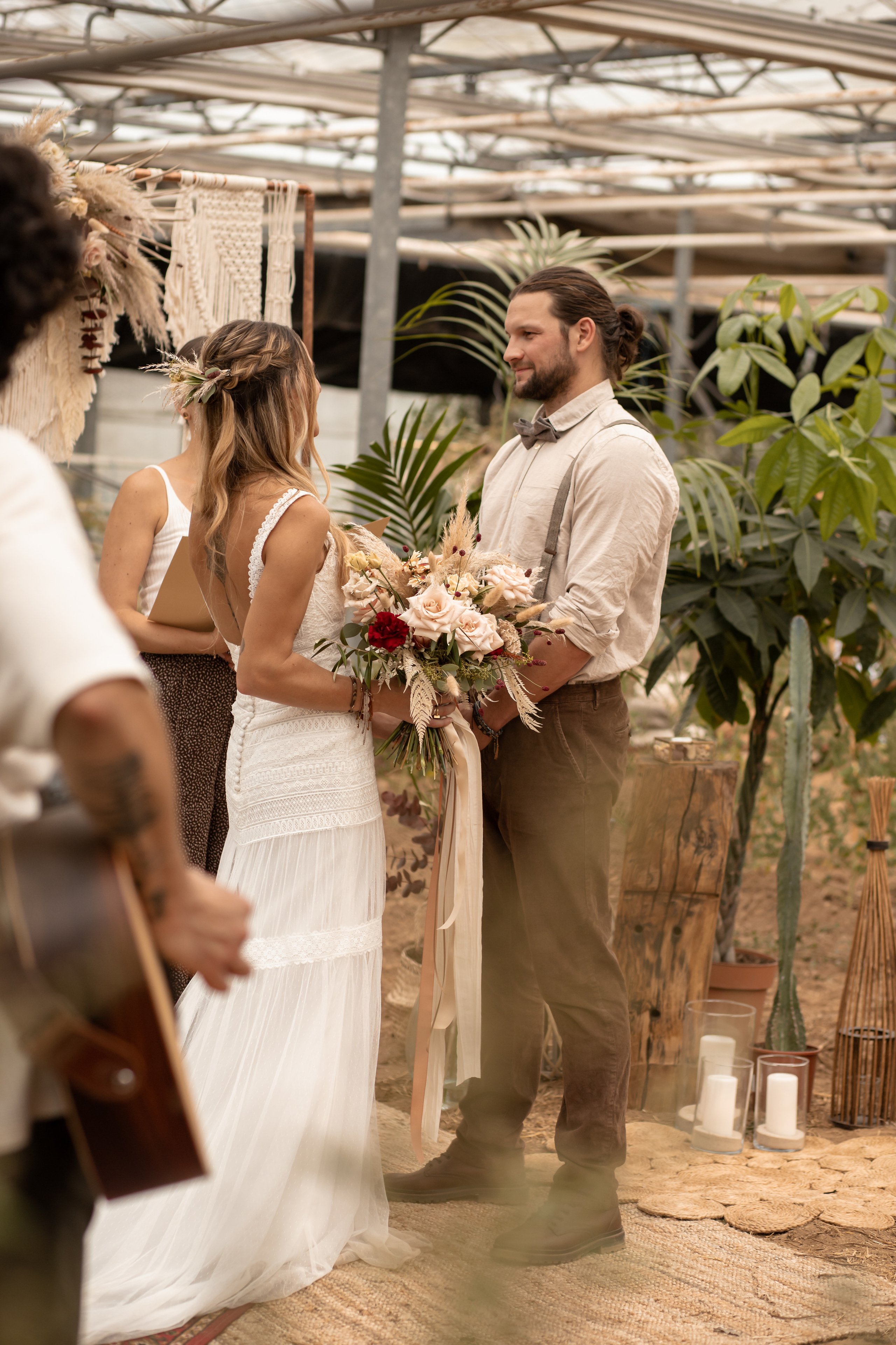 Hochzeit im Gewächshaus. Familien und Hochzeitfotograf in Molbergen, Cloppenburg, Münsterland