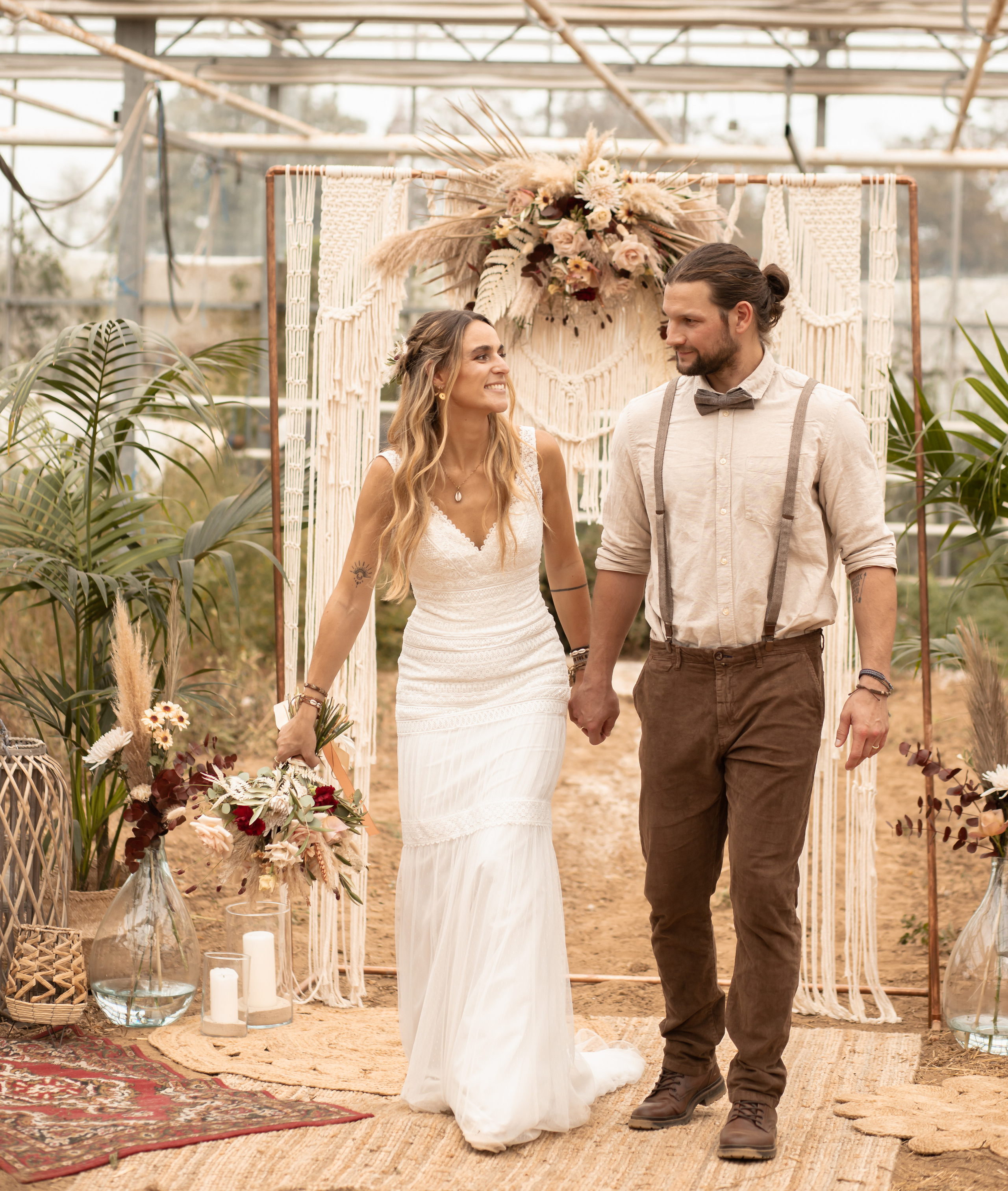Hochzeit im Gewächshaus. Familien und Hochzeitfotograf in Molbergen, Cloppenburg, Münsterland