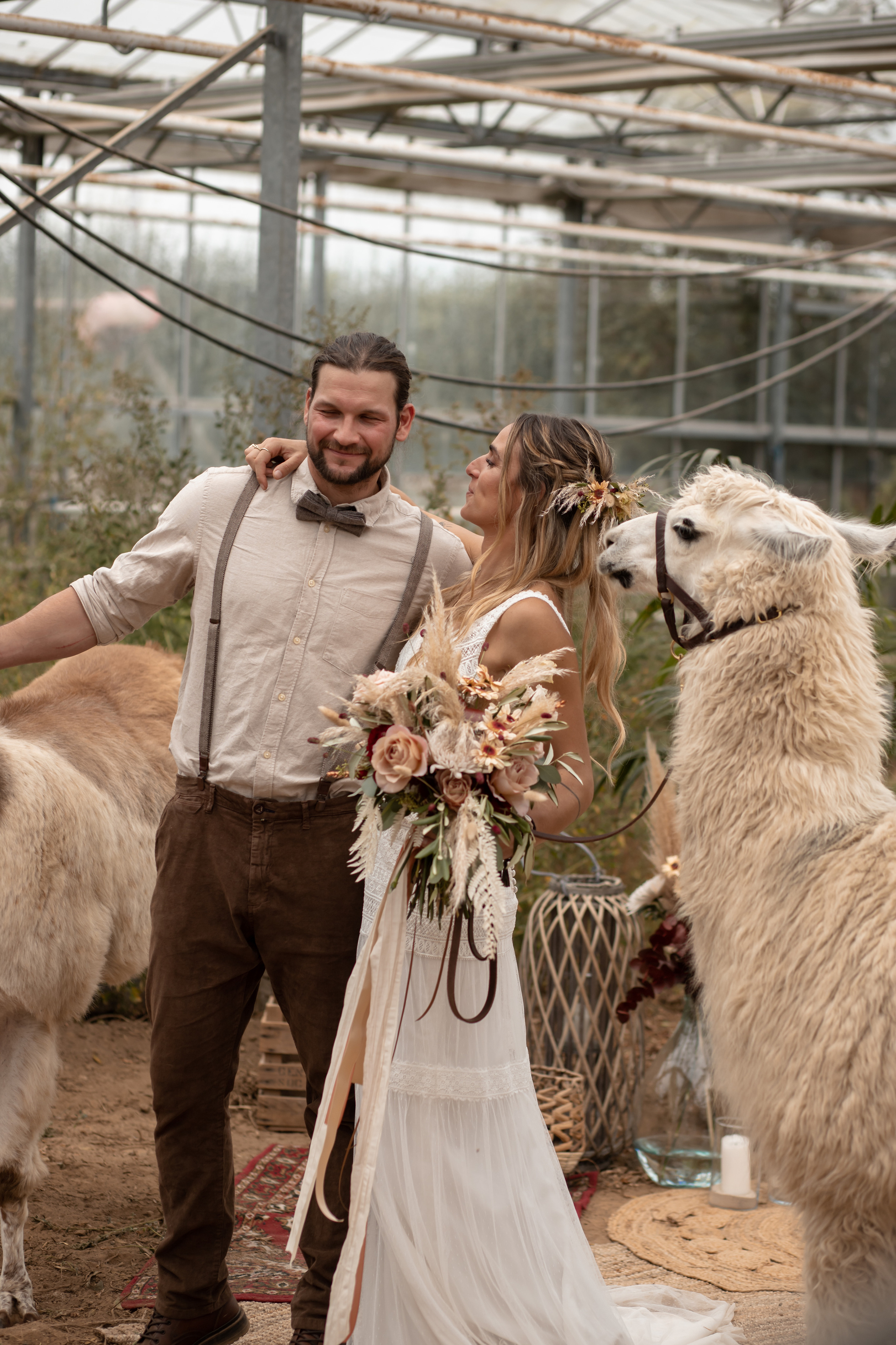 Hochzeit im Gewächshaus. Familien und Hochzeitfotograf in Molbergen, Cloppenburg, Münsterland