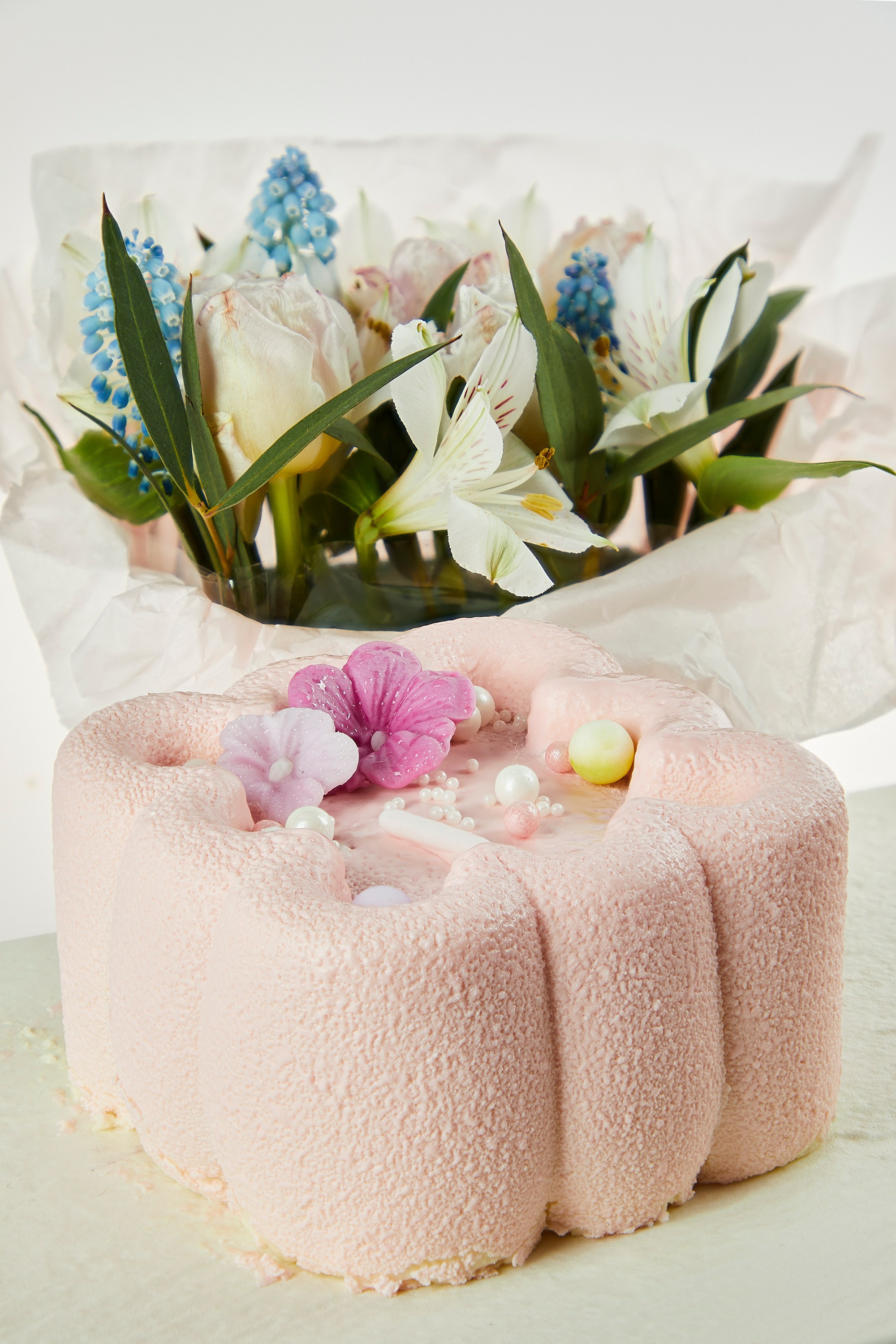 Example of cake photo retouching