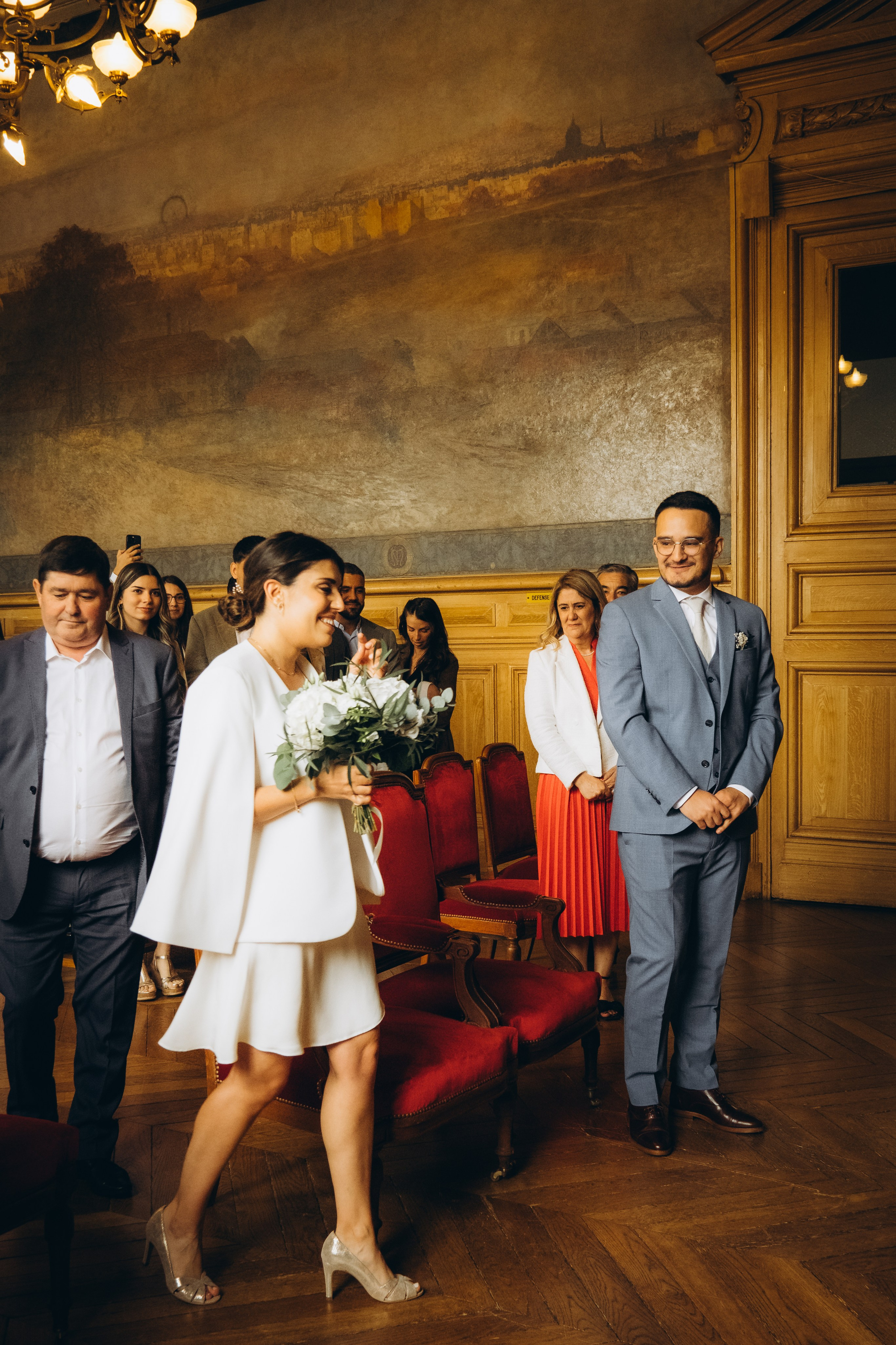 Liliana & Loic Wedding Day. Photographer in Paris Marina Chaput