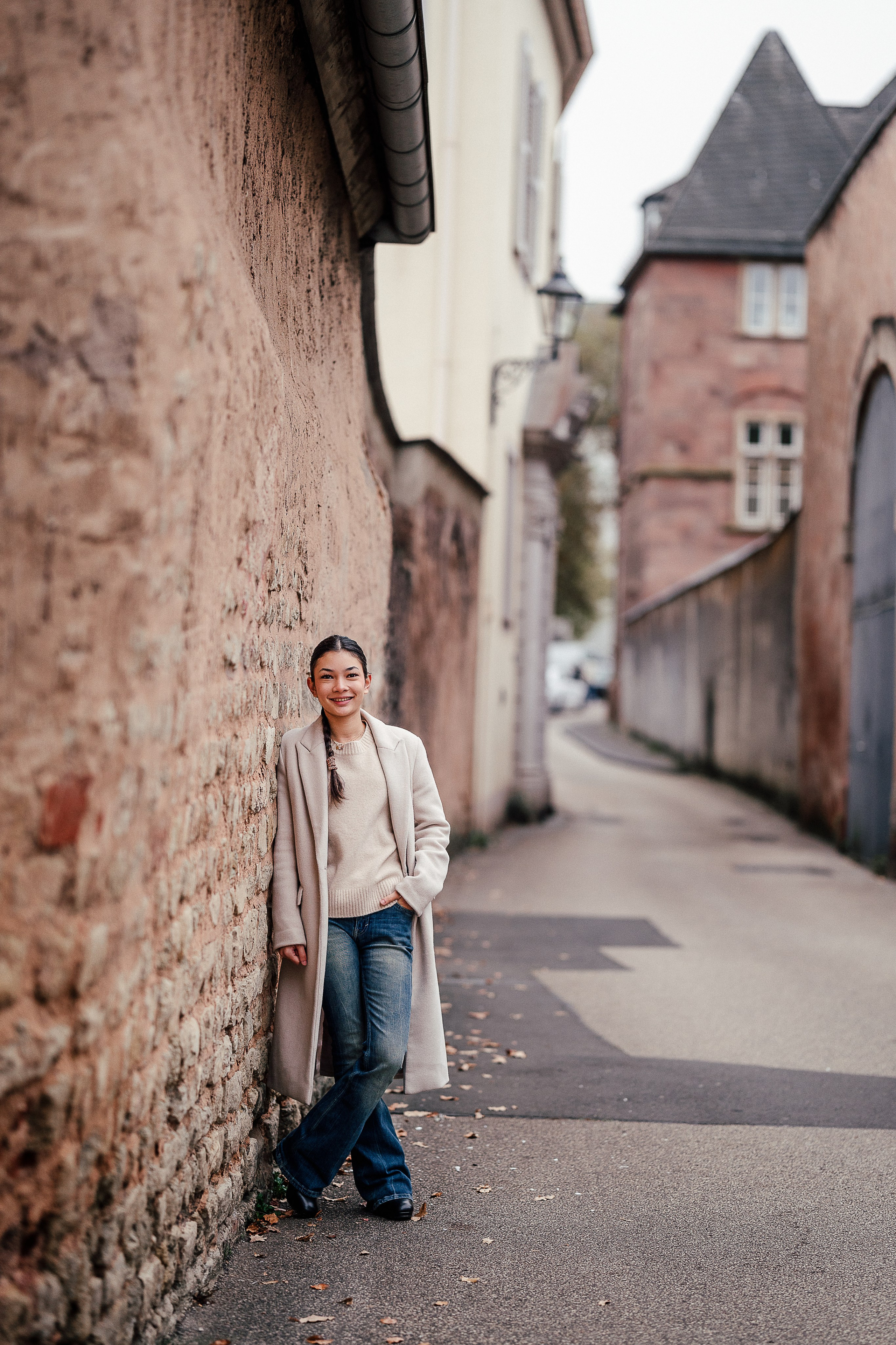 Town walk. Family, conceptual women portrait photograher in Geneva, Switzerland