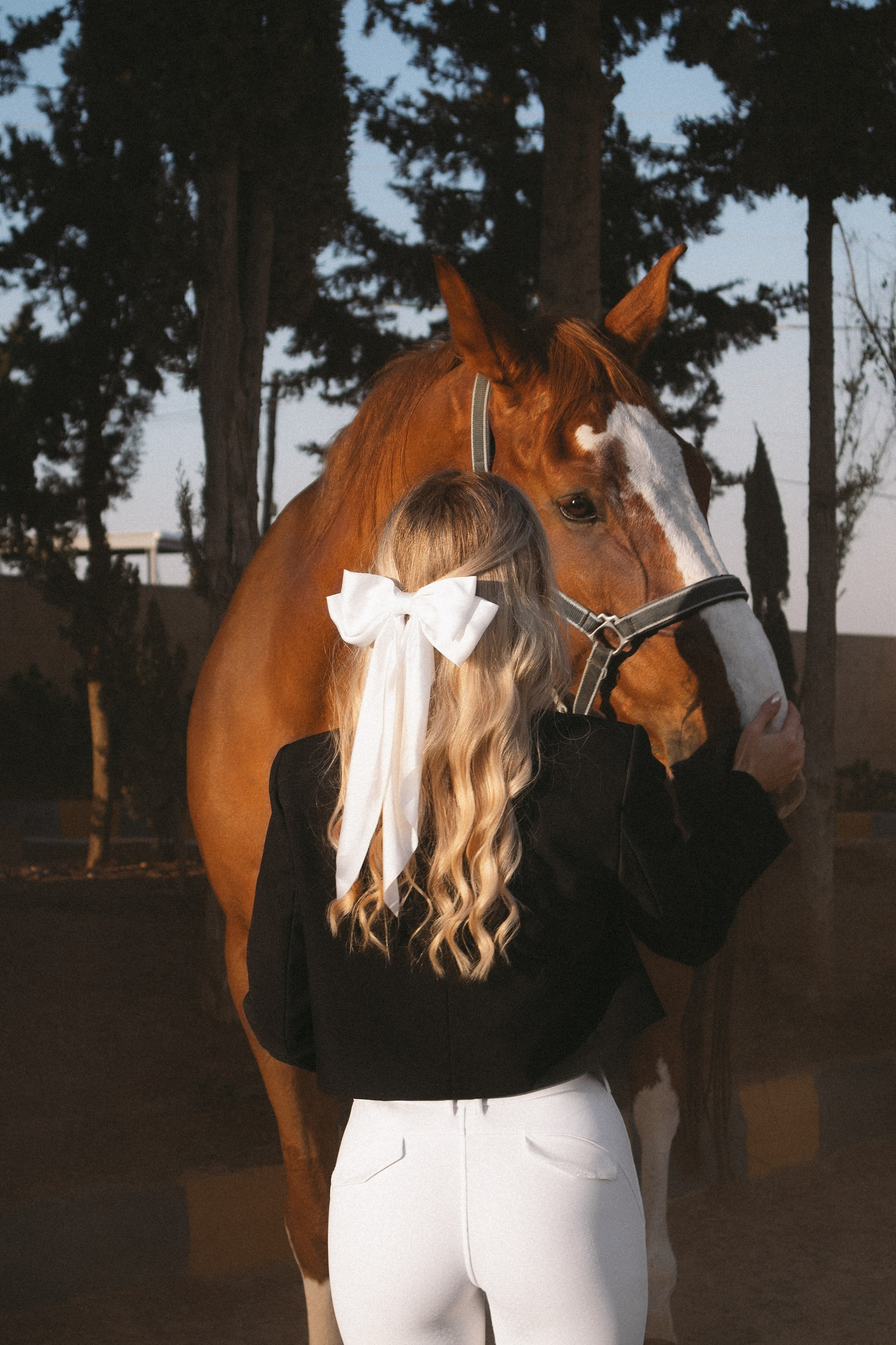 Lera — Day with the Horse. Veronika Basova | Photographer | Cinematic & Magazine | Amman, Jordan