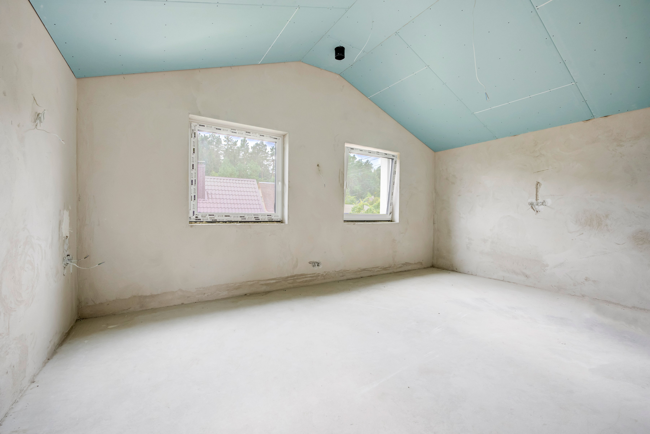 Pagubės sodų 11-oji 16, Vilnius. Namas su nepilna apdaila. Elina Sapiega fotografė Vilniuje