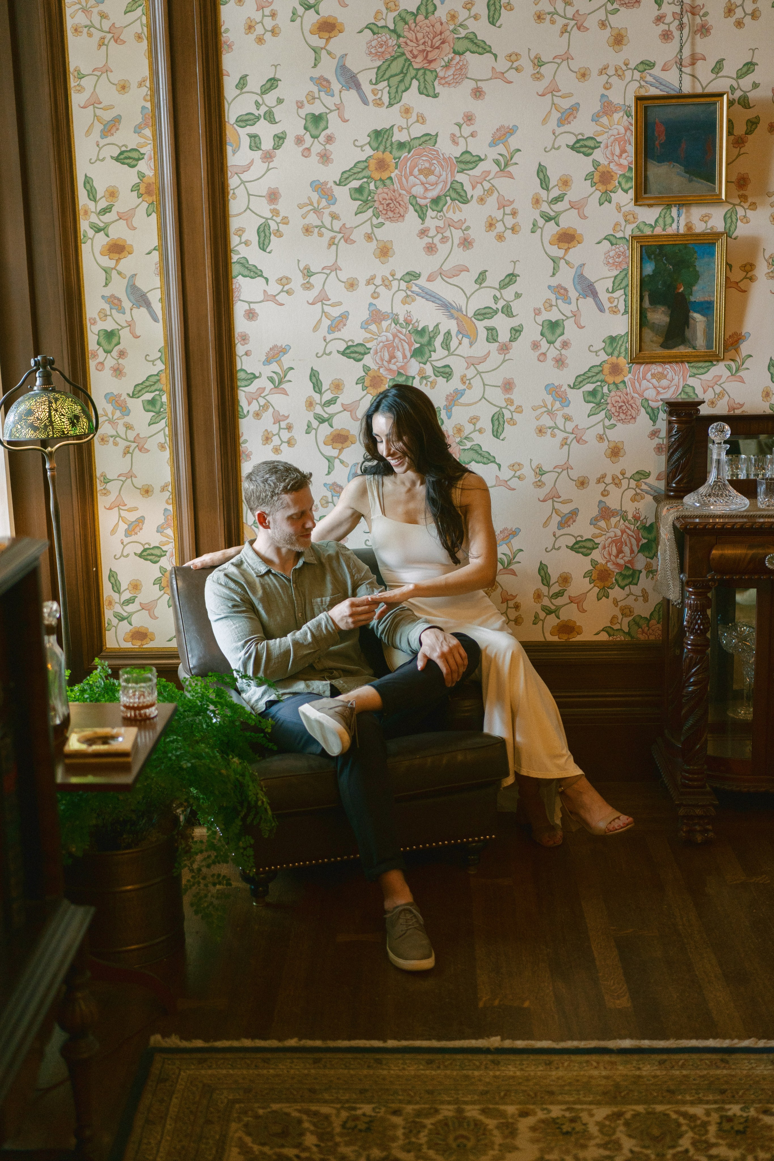 Engagement at Filoli Historic House & World-Class Garden. Wedding Photography & Videography Team in California, Los Angeles, San Francisco, San Diego and Travel